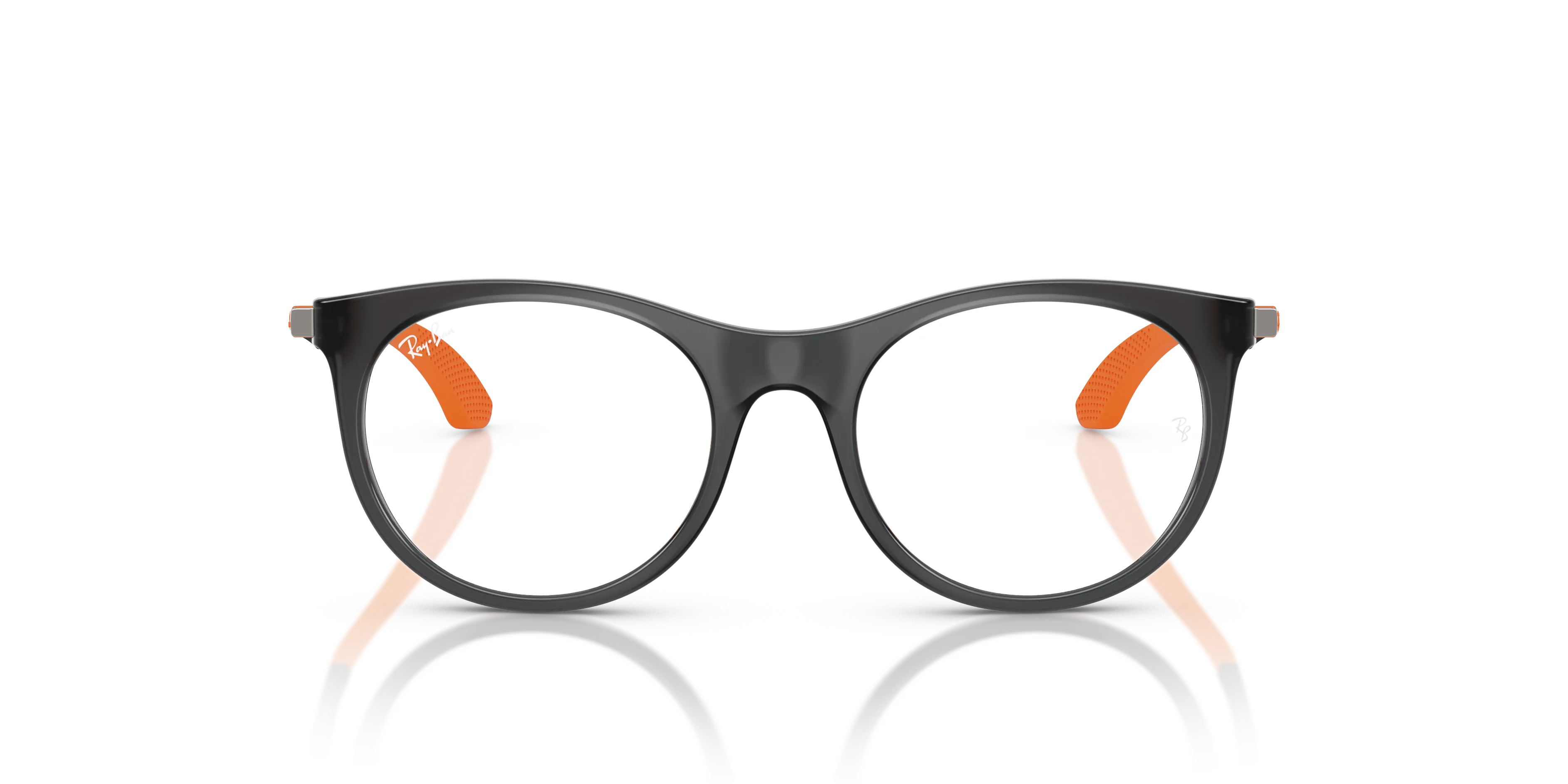 Ray - Ban RY9082V 7503 Montature da vista Nylon Grigio Trasparente Pantos Normale - immagine 3