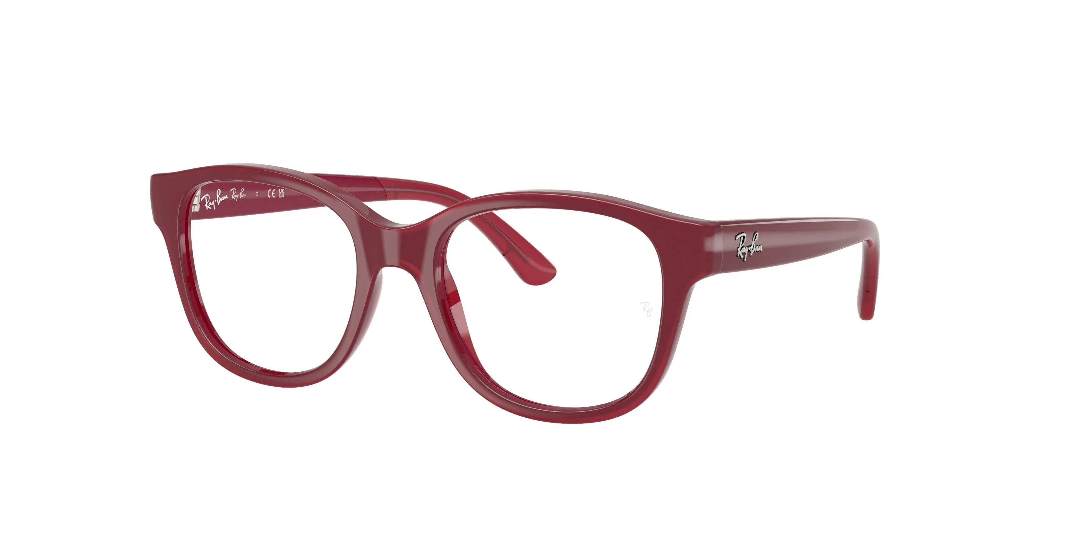 Ray - Ban RY1950 7207 Montature da vista Iniettato Viola Trasparente Squadrata Normale - immagine 1