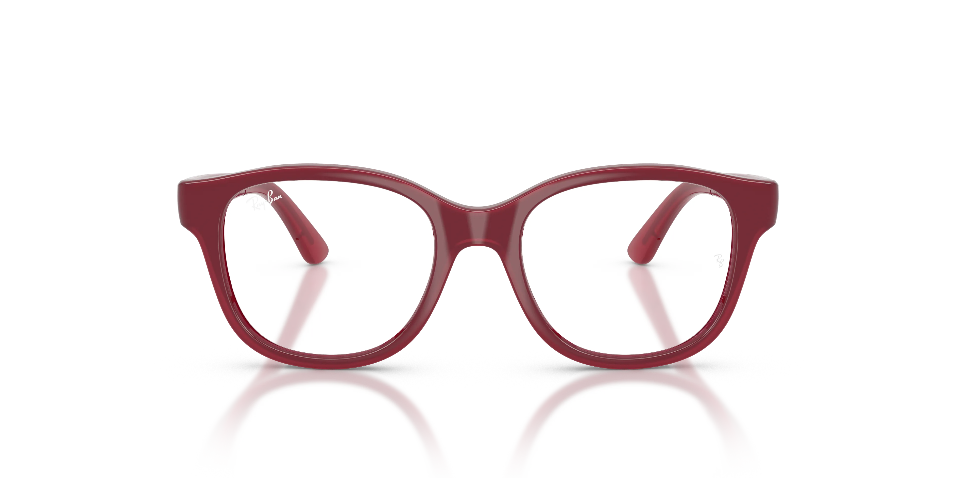 Ray - Ban RY1950 7207 Montature da vista Iniettato Viola Trasparente Squadrata Normale - immagine 3
