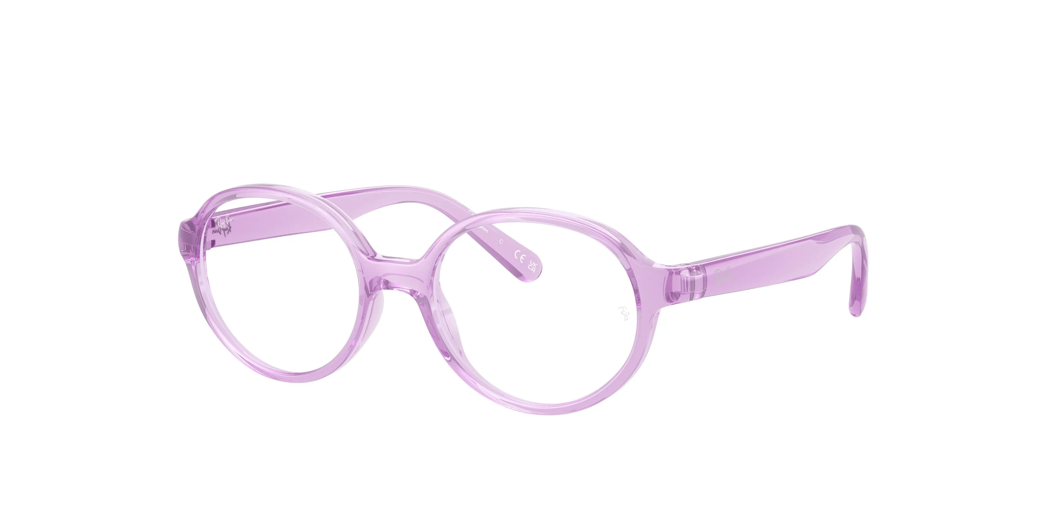 Ray - Ban RY1905 3985 Montature da vista Iniettato Viola Trasparente Pantos Normale - immagine 1