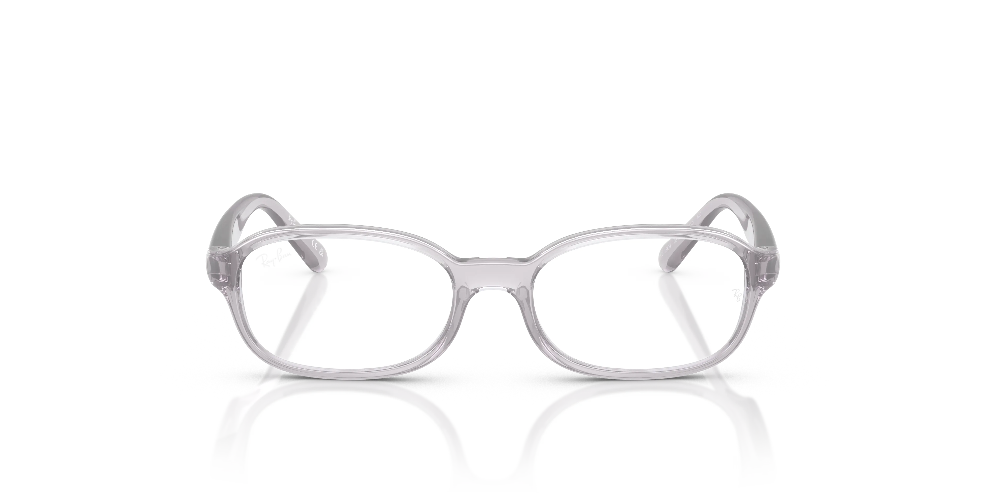 Ray - Ban RY1904 3984 Montature da vista Iniettato Grigio Trasparente Pillow Normale - immagine 3