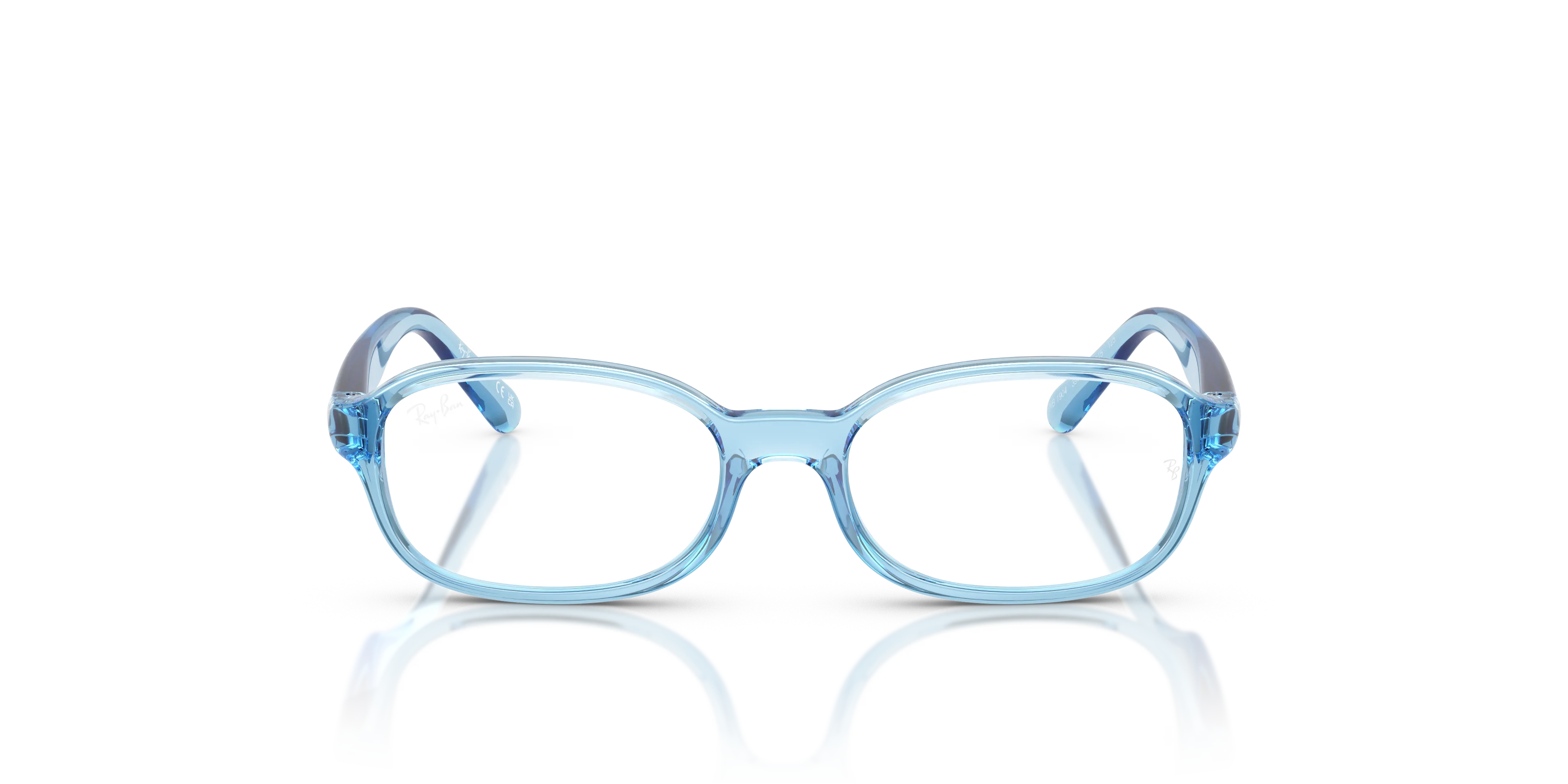 Ray - Ban RY1904 3981 Montature da vista Iniettato Blu Trasparente Pillow Normale - immagine 3