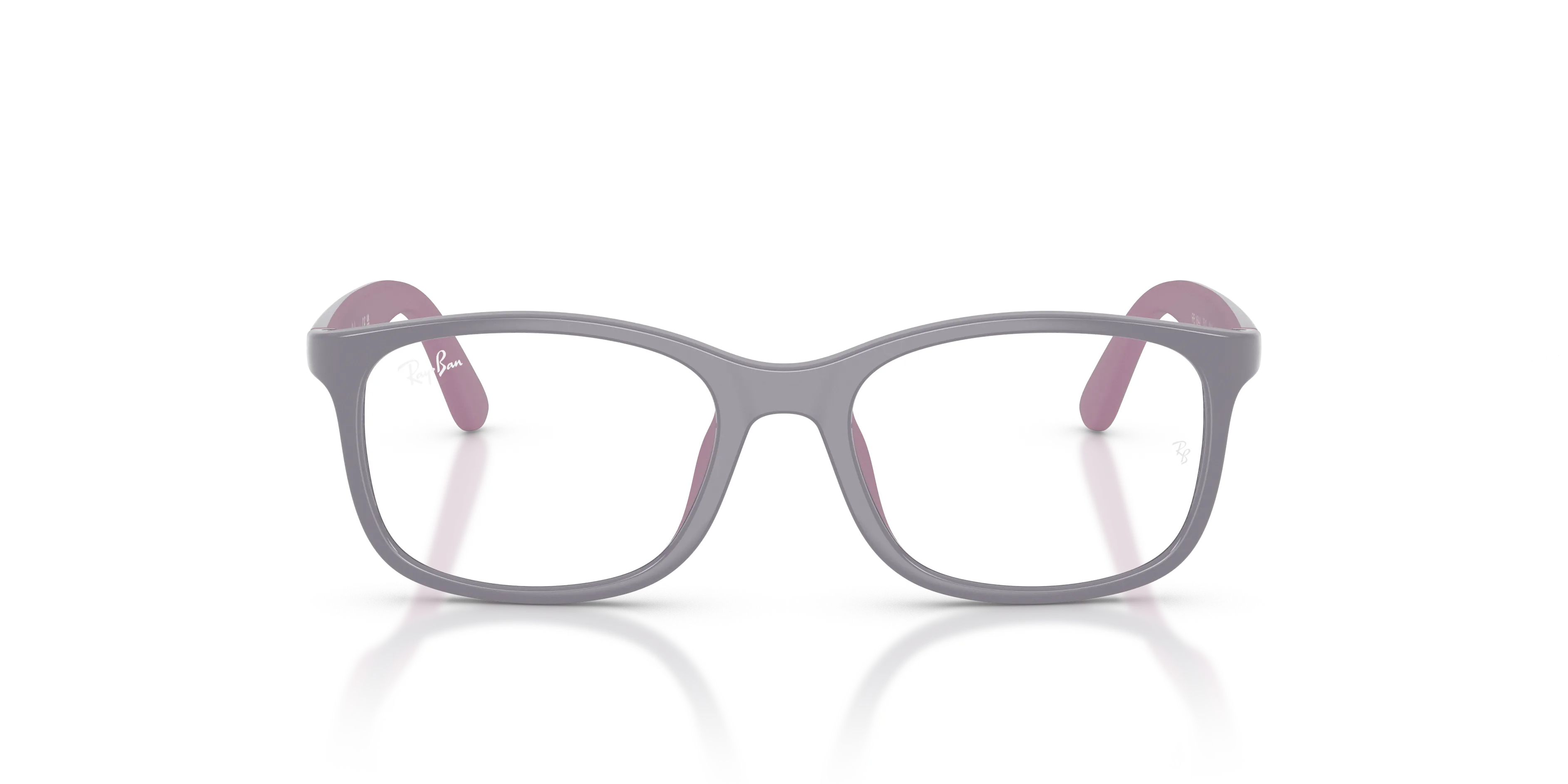 Ray - Ban RY1644 7512 Montature da vista Iniettato Rosa Trasparente Pillow Normale - immagine 3