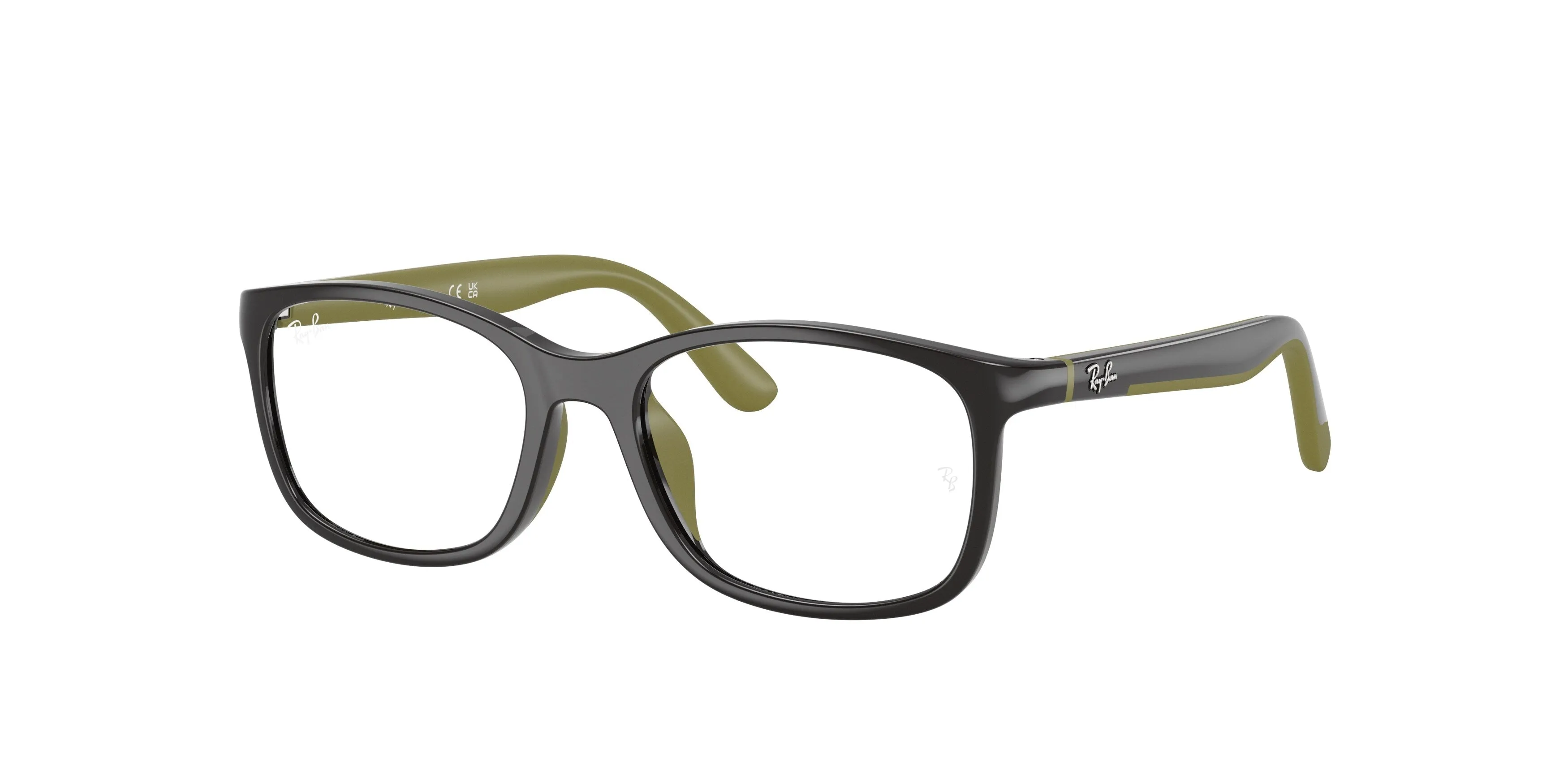 Ray - Ban RY1644 7511 Montature da vista Iniettato Verde Trasparente Pillow Normale - immagine 1
