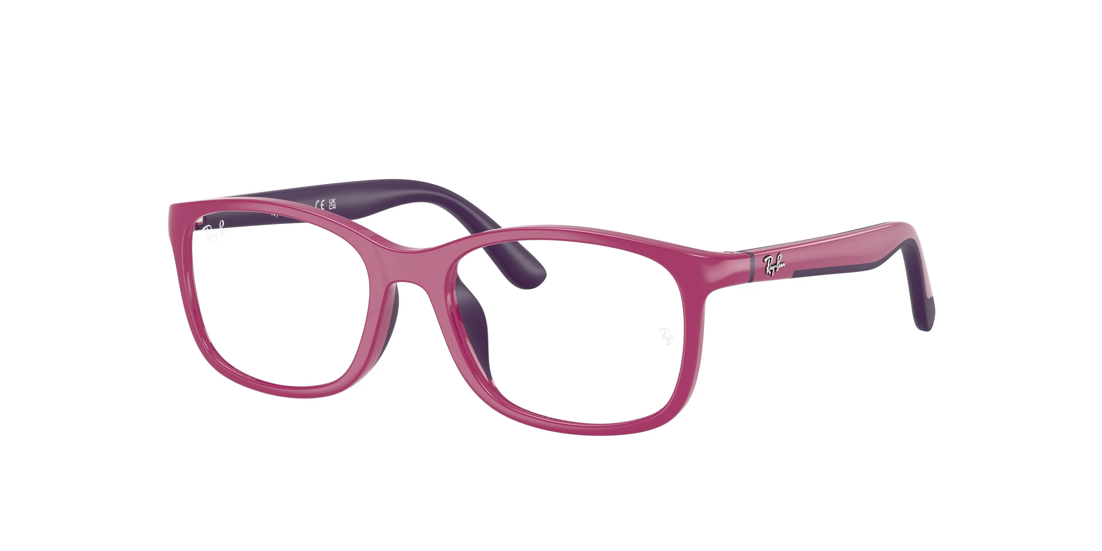 Ray - Ban RY1644 3933 Montature da vista Iniettato Viola Trasparente Pillow Normale - immagine 1