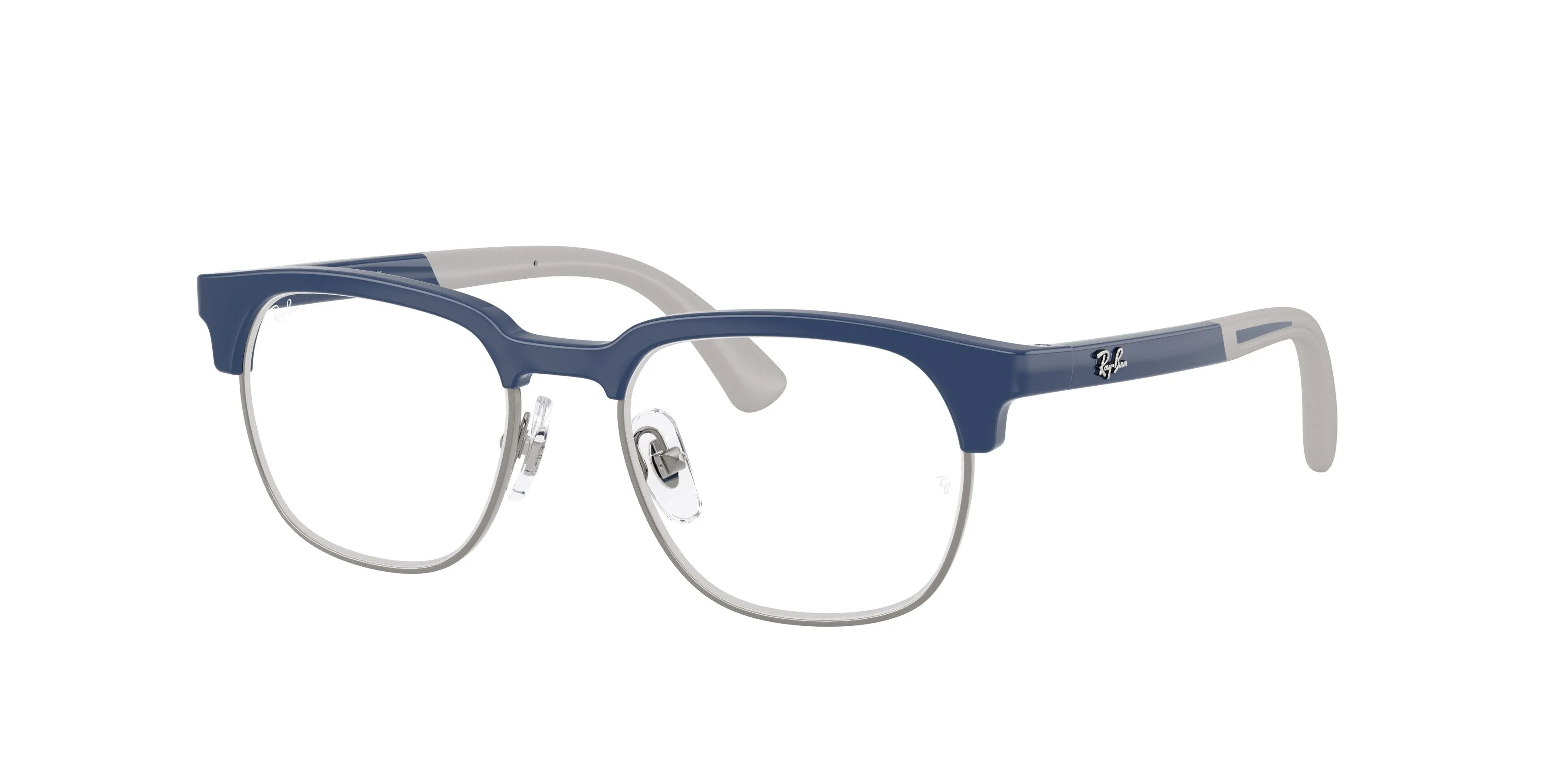 Ray - Ban RY1641 7505 Montature da vista Iniettato Blu Trasparente Squadrata Normale - immagine 1