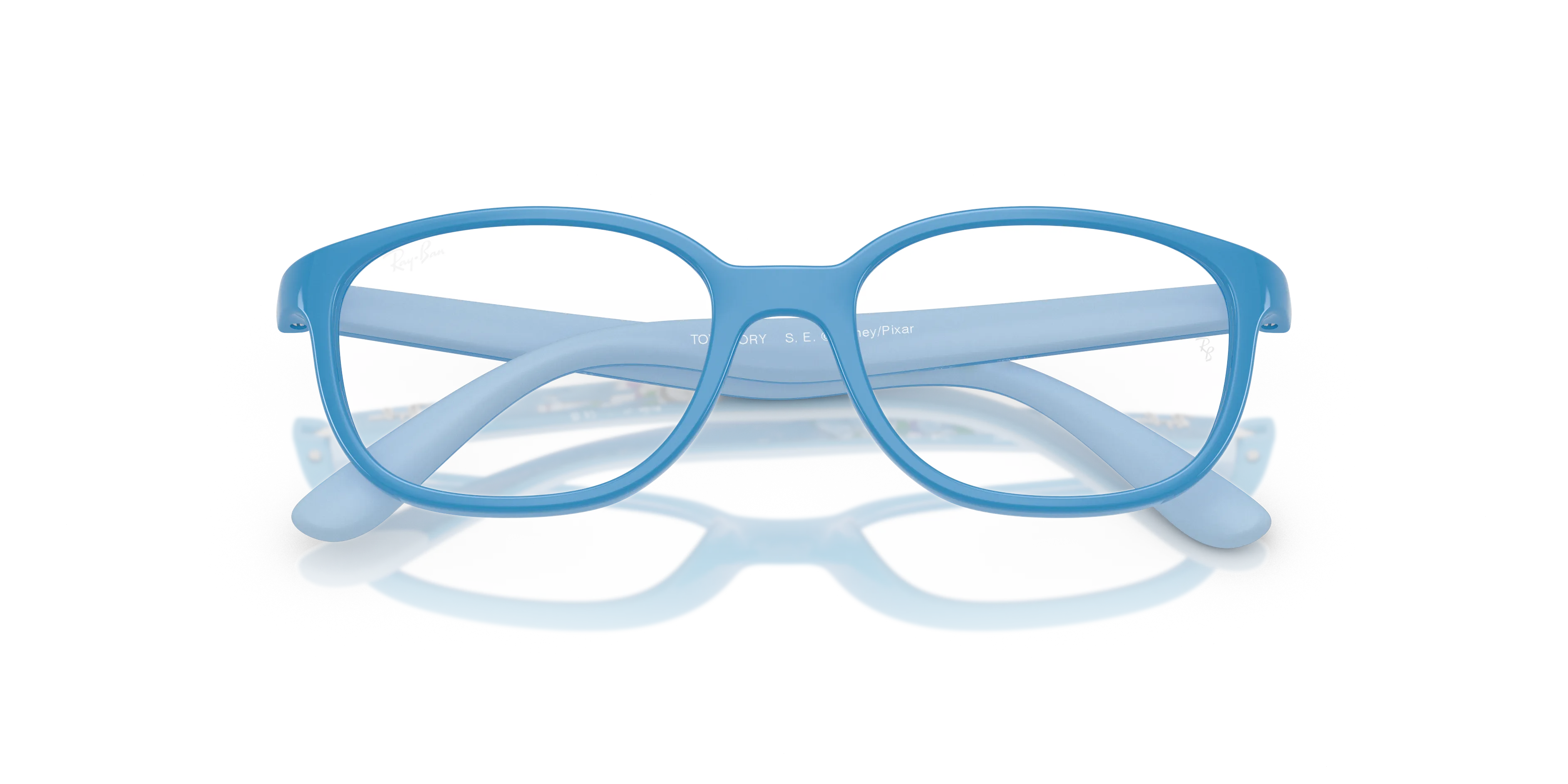 Ray - Ban RY1632 7509 Montature da vista Iniettato Blu Trasparente Pantos Normale - immagine 2