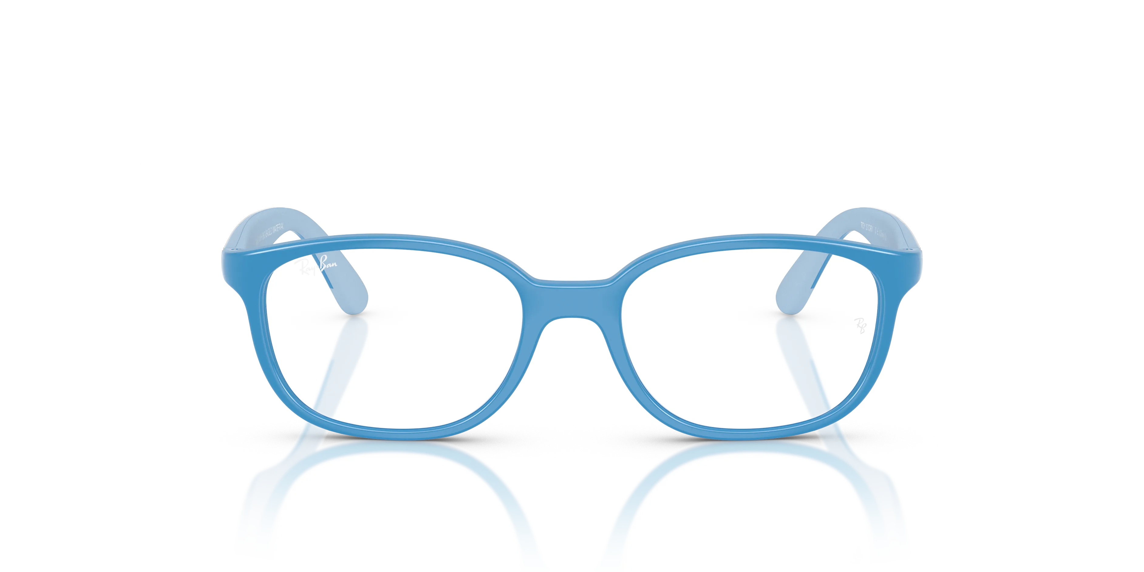 Ray - Ban RY1632 7509 Montature da vista Iniettato Blu Trasparente Pantos Normale - immagine 3