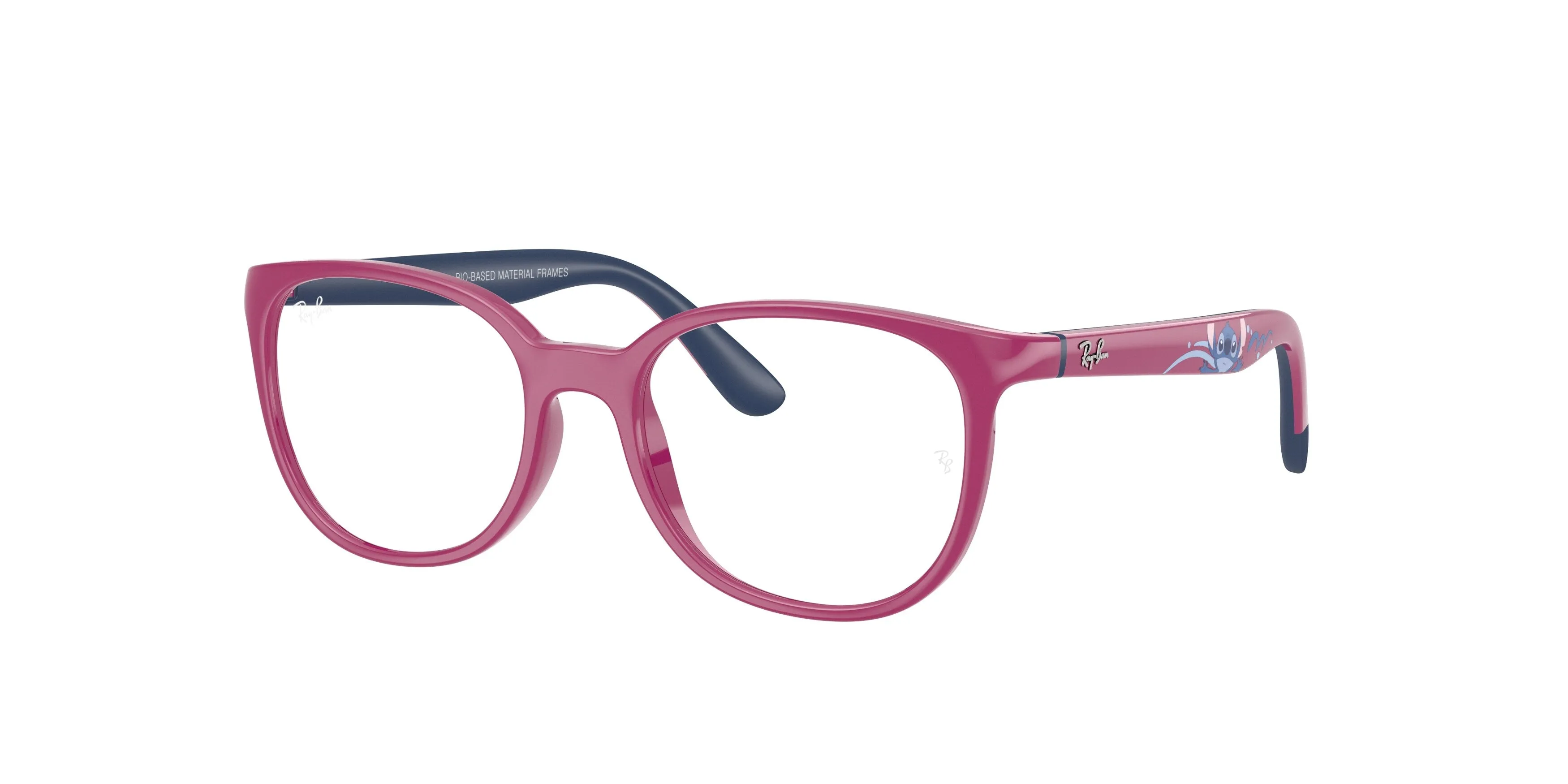 Ray - Ban RY1631 7508 Montature da vista Iniettato Blu Trasparente Pantos Normale - immagine 1