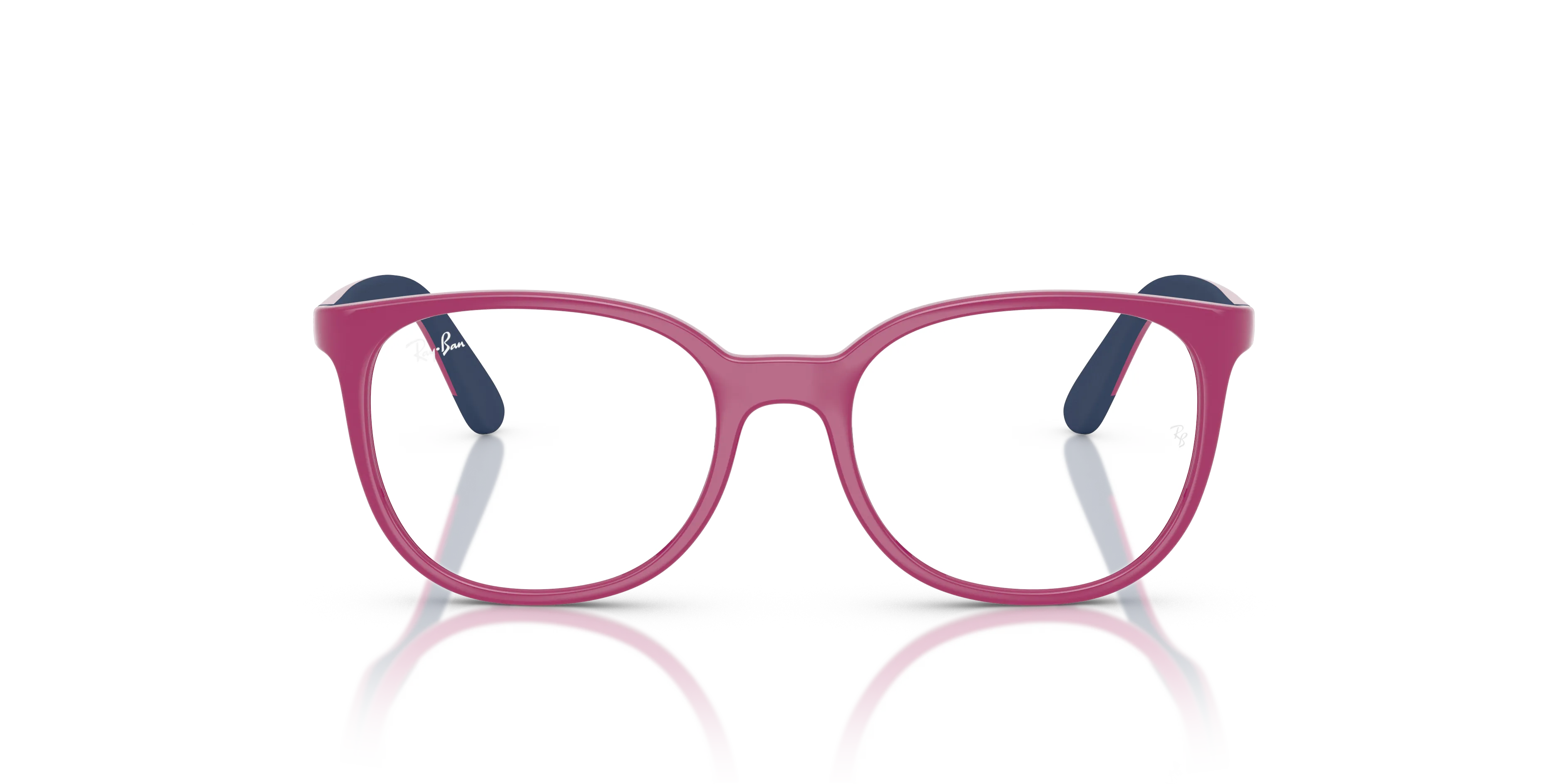 Ray - Ban RY1631 7508 Montature da vista Iniettato Blu Trasparente Pantos Normale - immagine 3
