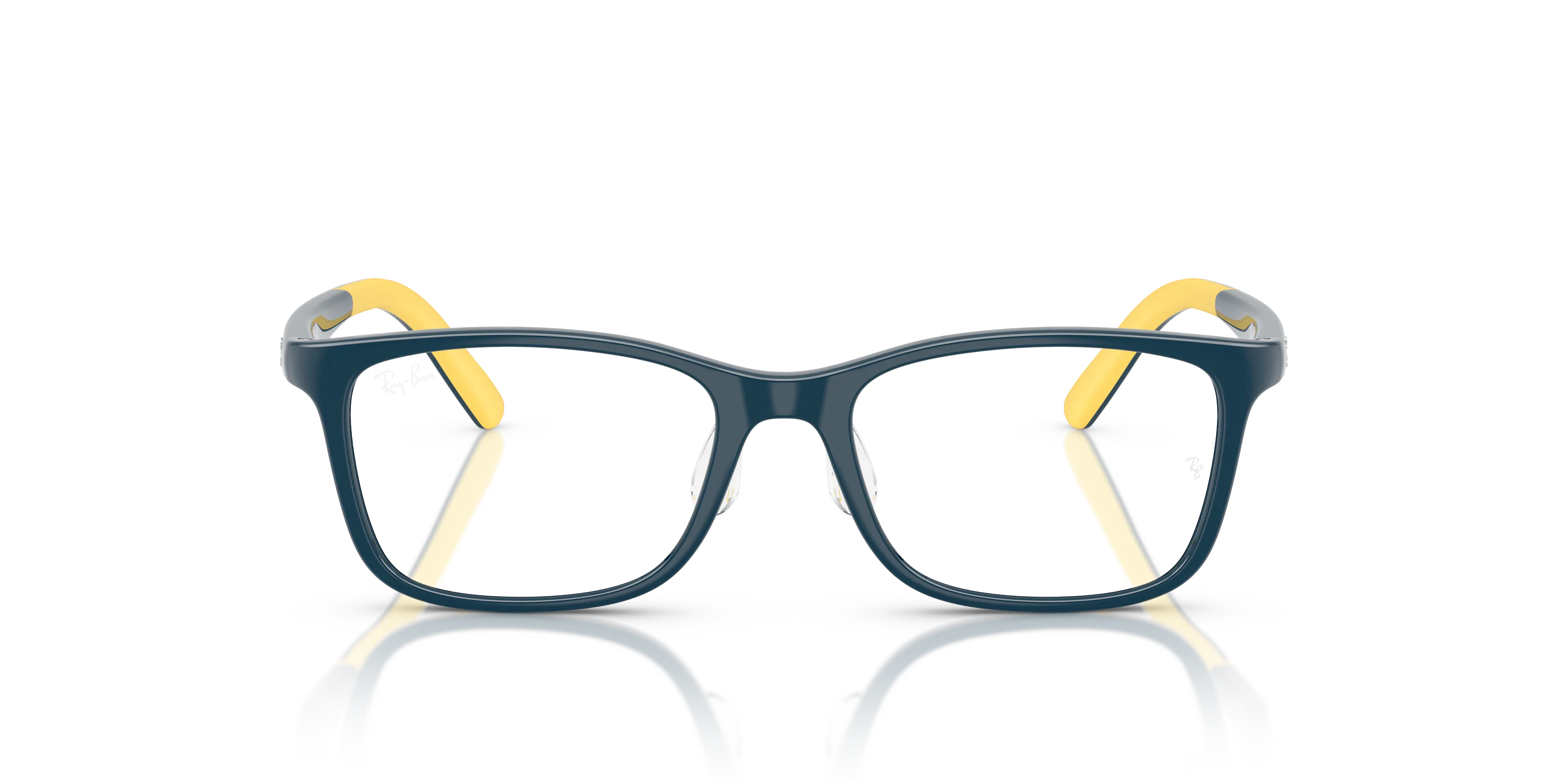 Ray - Ban RY1626D 3937 Montature da vista Iniettato Blu Trasparente Squadrata Normale - immagine 3