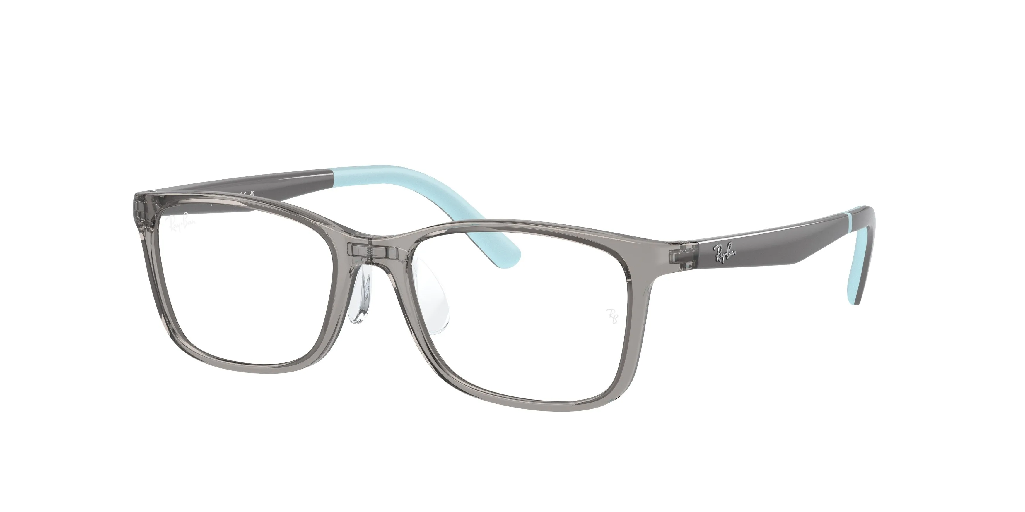 Ray - Ban RY1626D 3908 Montature da vista Iniettato Grigio Trasparente Squadrata Normale - immagine 1