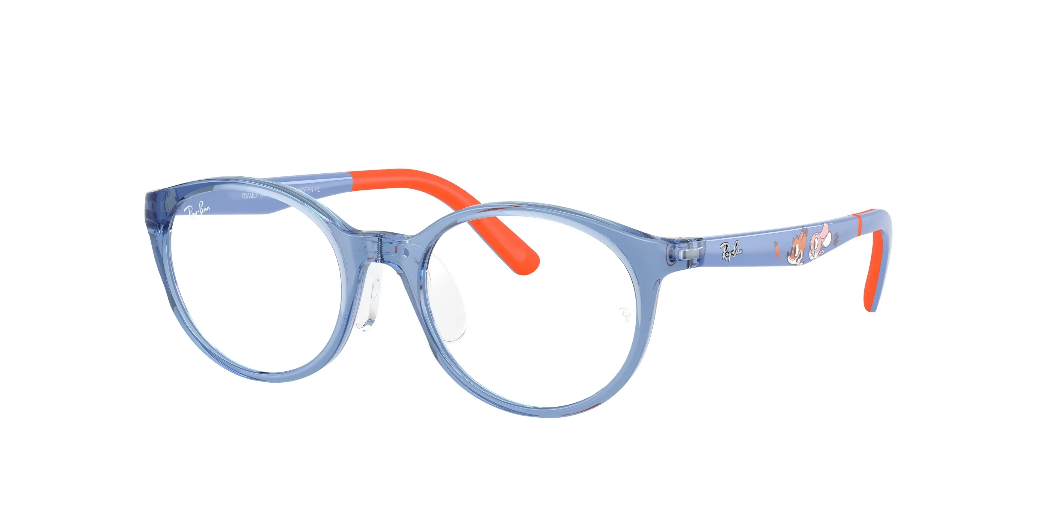 Ray - Ban RY1625D 7510 Montature da vista Iniettato Blu Trasparente Pantos Normale - immagine 1