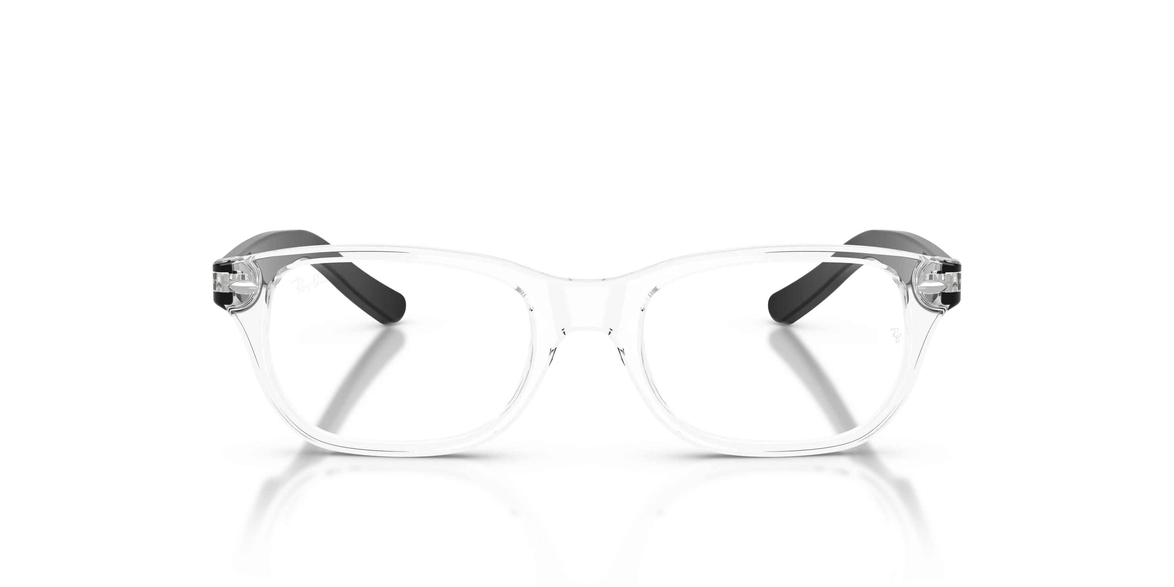 Ray - Ban RY1555 3541 Montature da vista Acetato Trasparente Trasparente Squadrata Normale - immagine 3