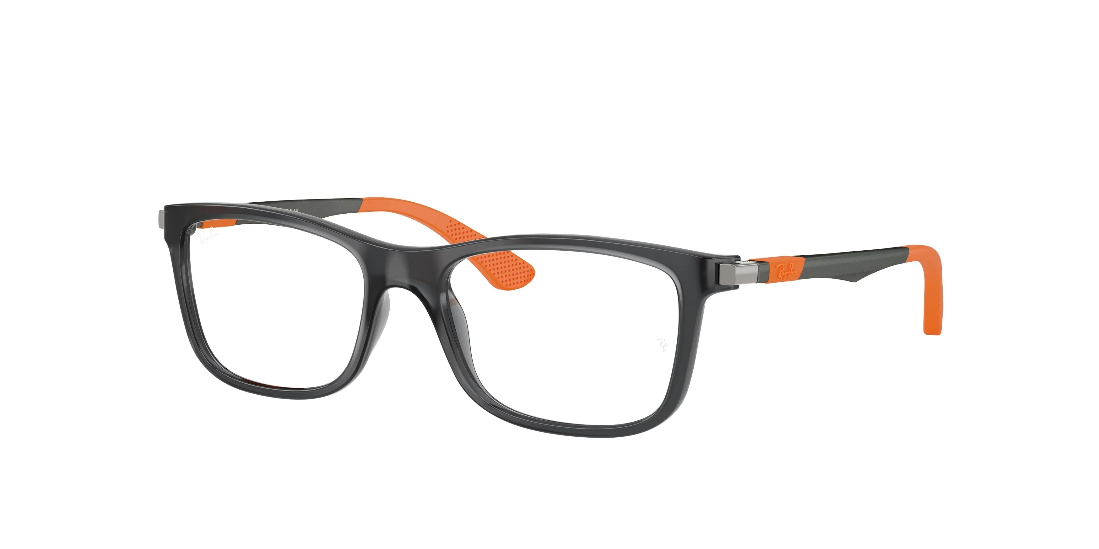 Ray - Ban RY1549 7503 Montature da vista Iniettato Grigio Trasparente Squadrata Normale - immagine 1
