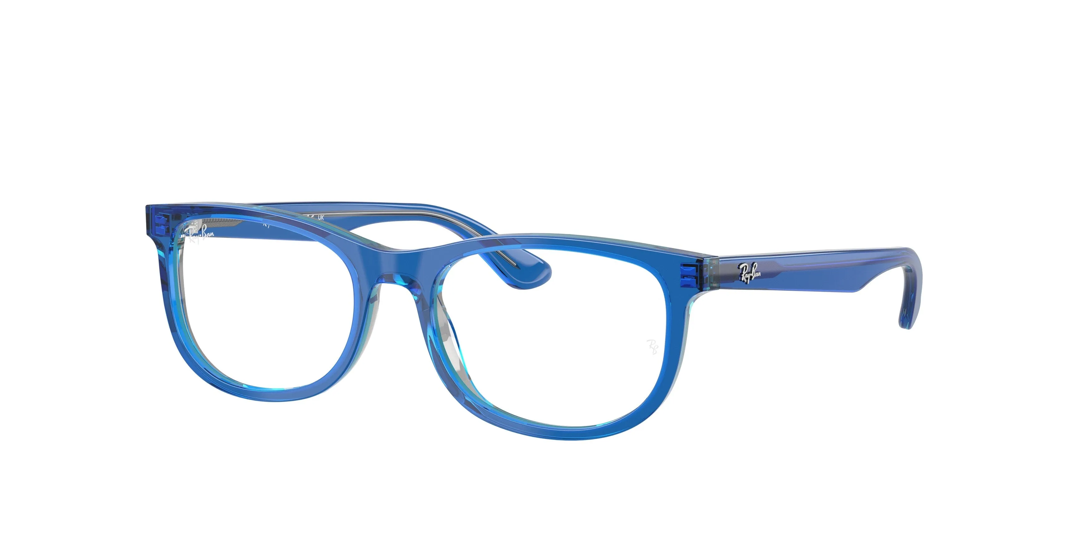 Ray - Ban RY1642 3999 Montature da vista Acetato Blu Trasparente Pillow Normale - immagine 1