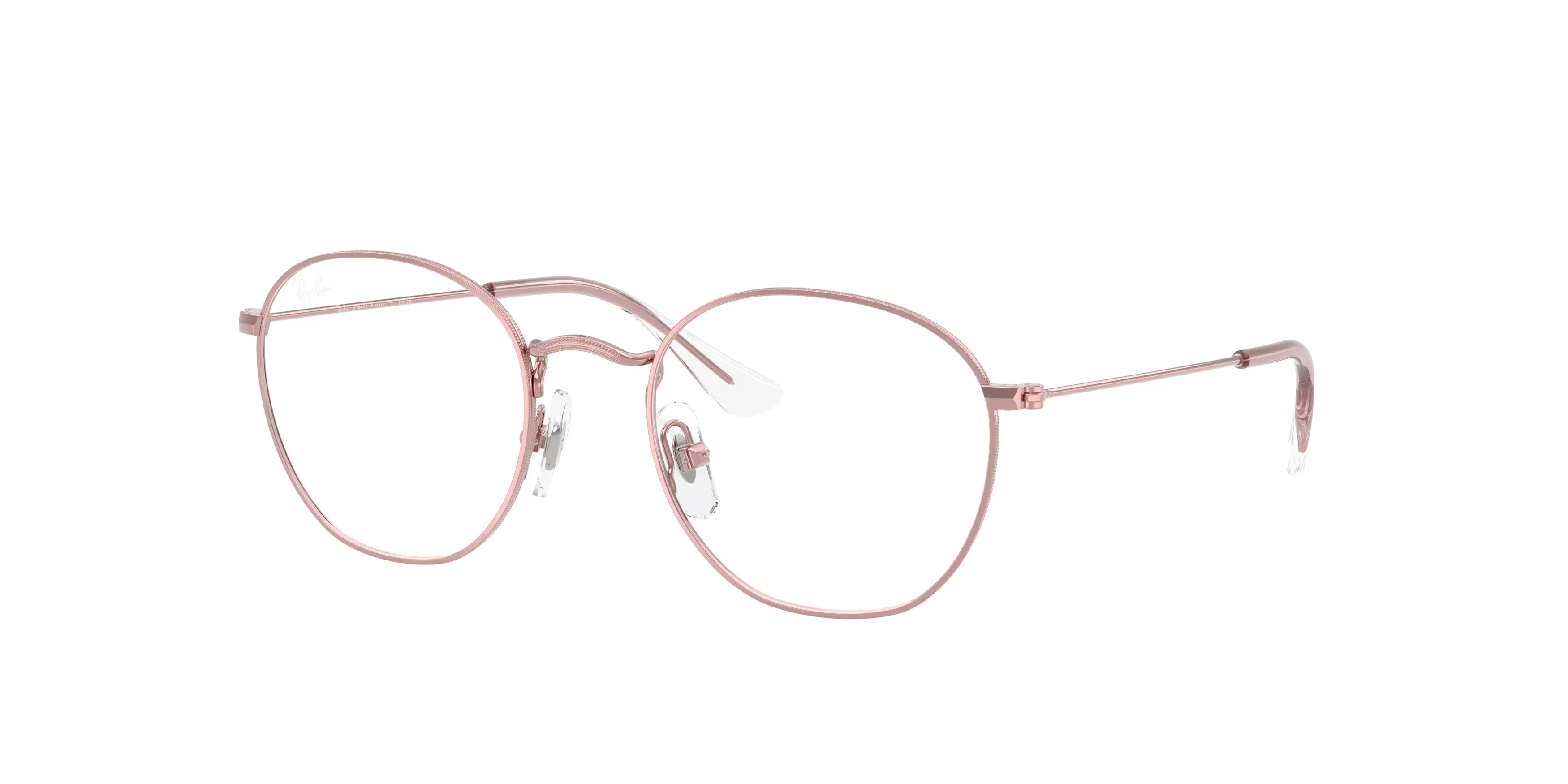 Ray - Ban RY9572V JUNIOR ROB 4104 Montature da vista Metallo Rosa Trasparente Geometrica Normale - immagine 1