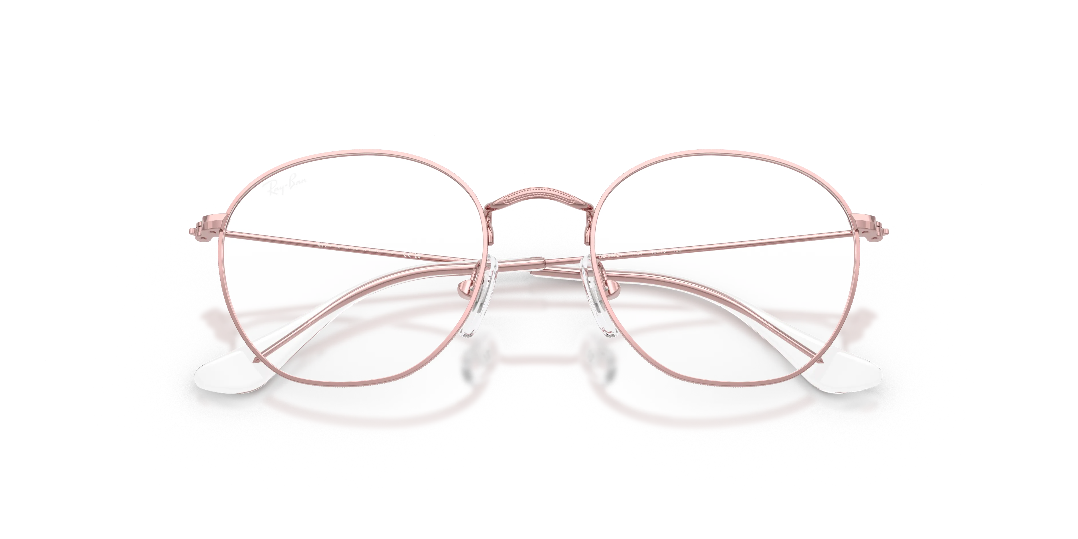 Ray - Ban RY9572V JUNIOR ROB 4104 Montature da vista Metallo Rosa Trasparente Geometrica Normale - immagine 2
