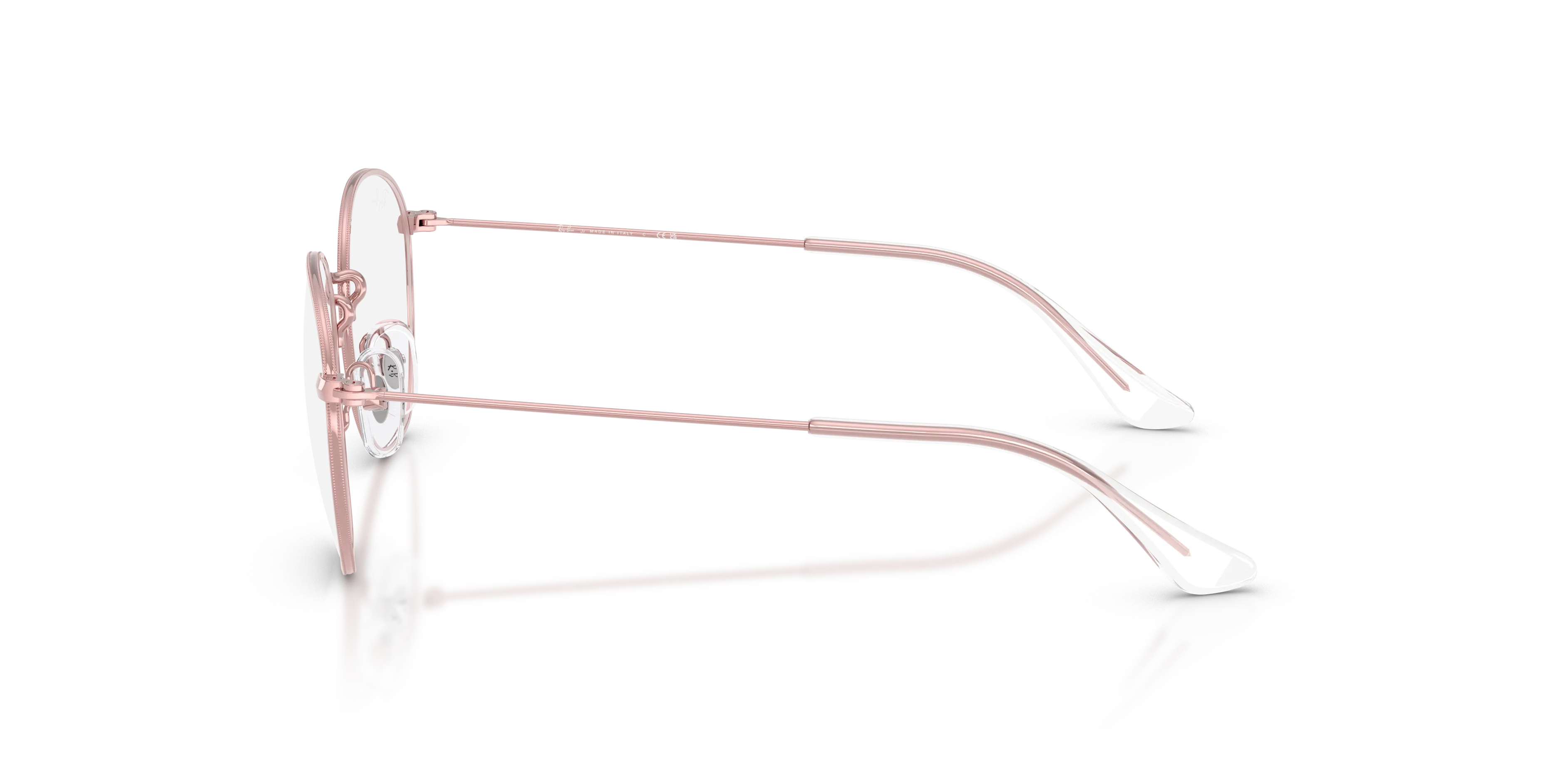 Ray - Ban RY9572V JUNIOR ROB 4104 Montature da vista Metallo Rosa Trasparente Geometrica Normale - immagine 4