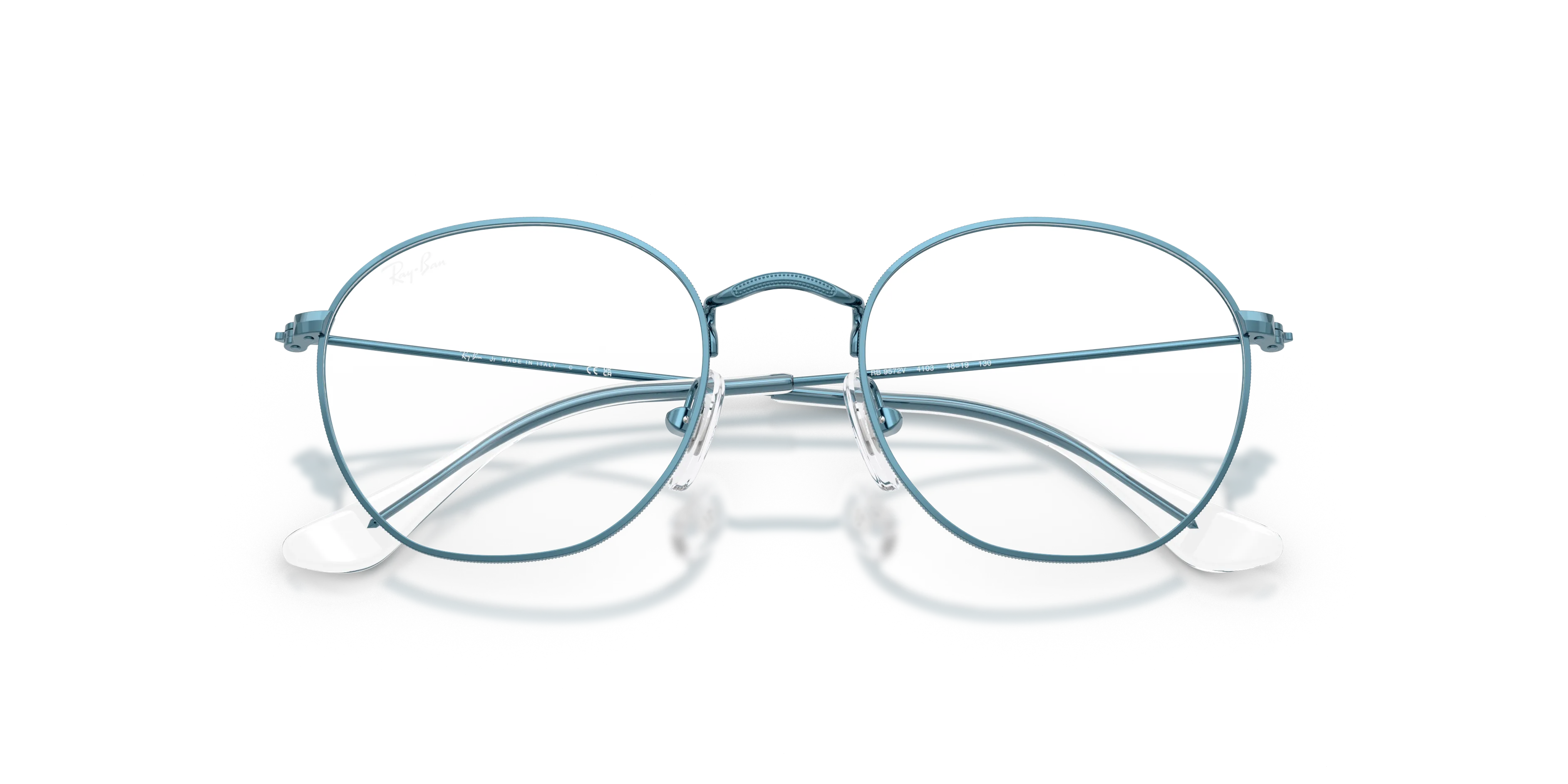 Ray - Ban RY9572V JUNIOR ROB 4103 Montature da vista Metallo Blu Trasparente Geometrica Normale - immagine 2