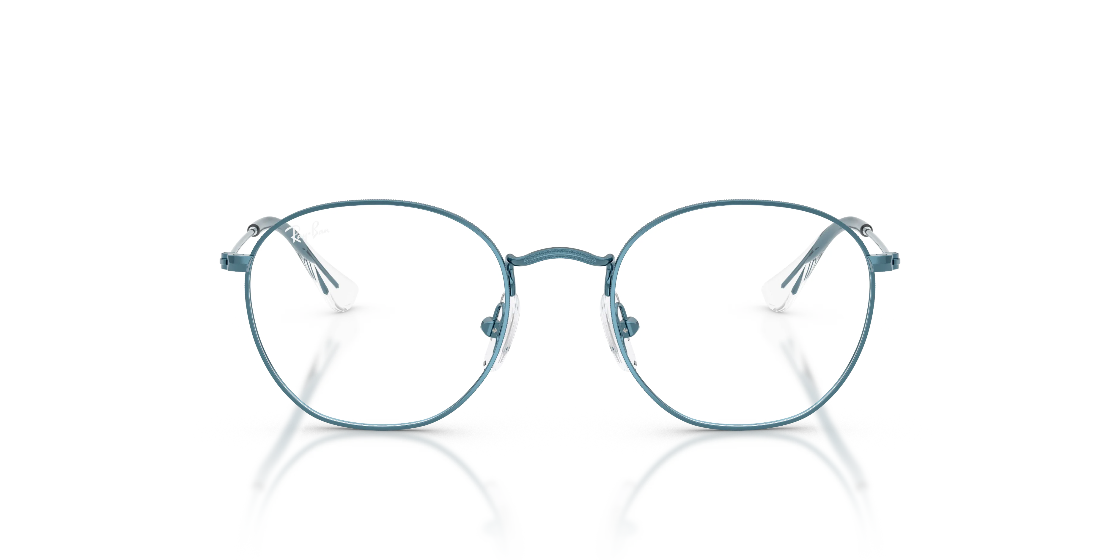 Ray - Ban RY9572V JUNIOR ROB 4103 Montature da vista Metallo Blu Trasparente Geometrica Normale - immagine 3