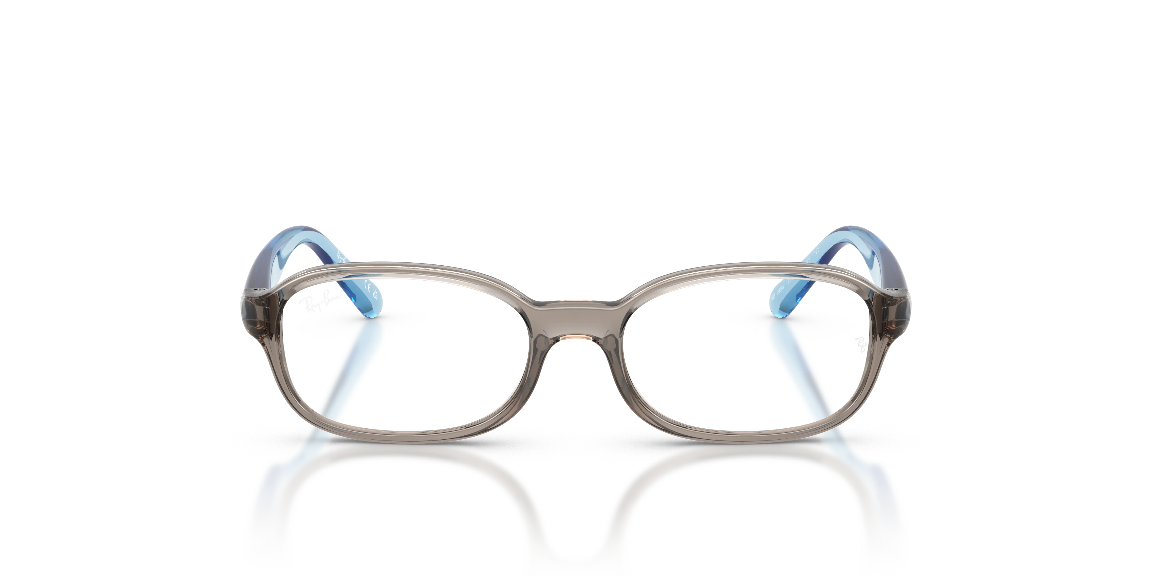 Ray - Ban RY1904 7535 Montature da vista Iniettato Grigio Trasparente Pillow Normale - immagine 3