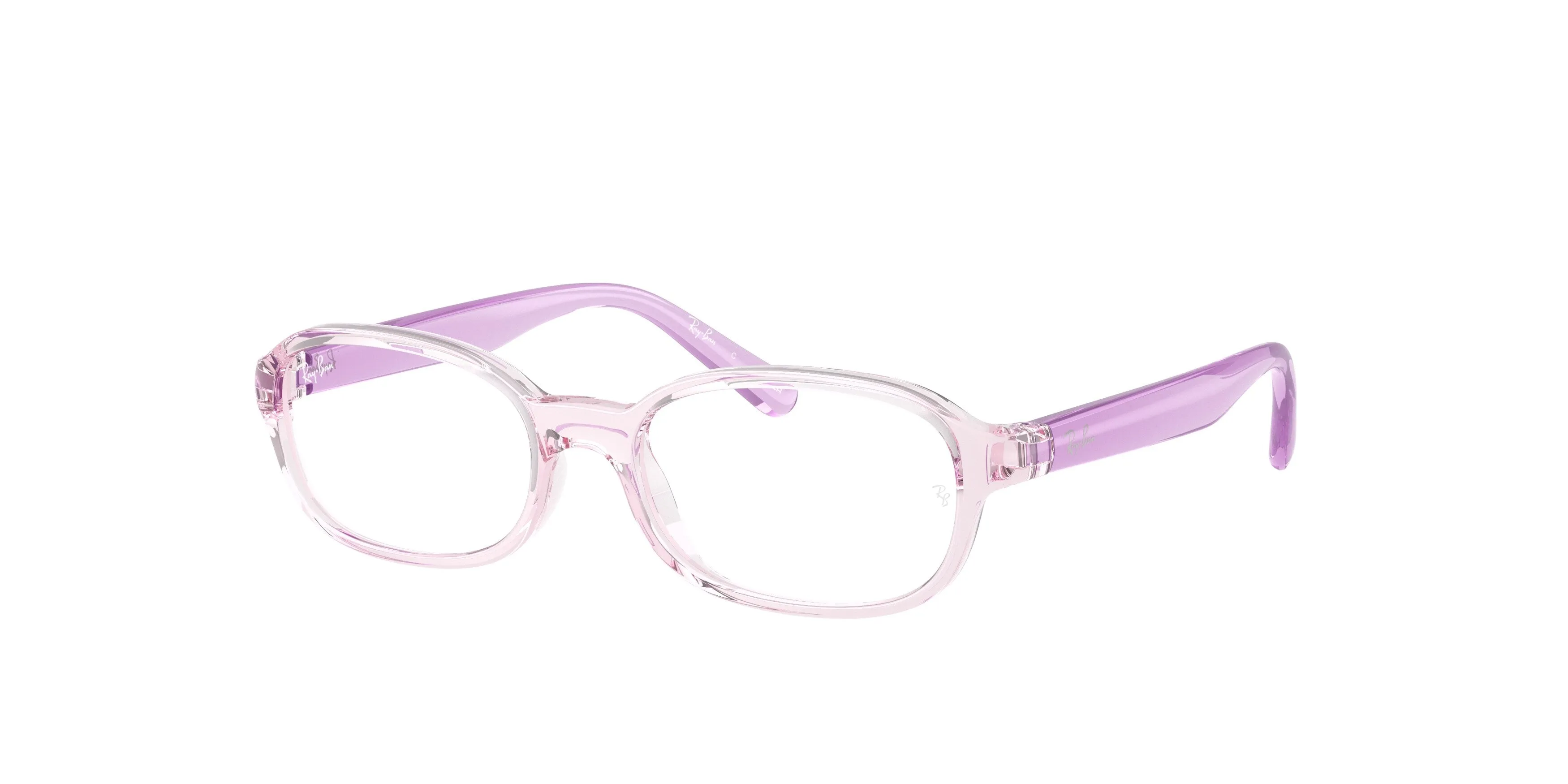 Ray - Ban RY1904 7534 Montature da vista Iniettato Rosa Trasparente Pillow Normale - immagine 1
