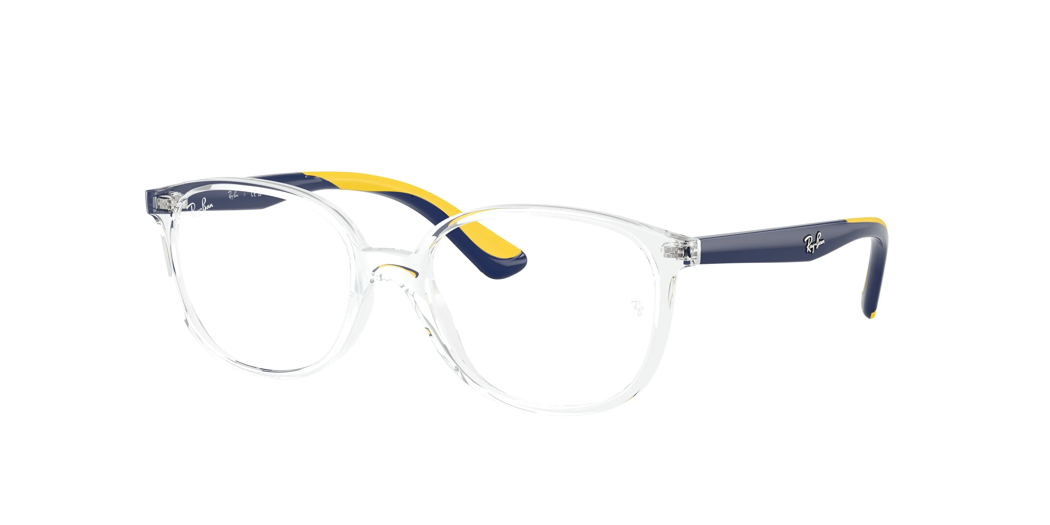 Ray - Ban RY1598 7537 Montature da vista Nylon Trasparente Trasparente Squadrata Normale - immagine 1