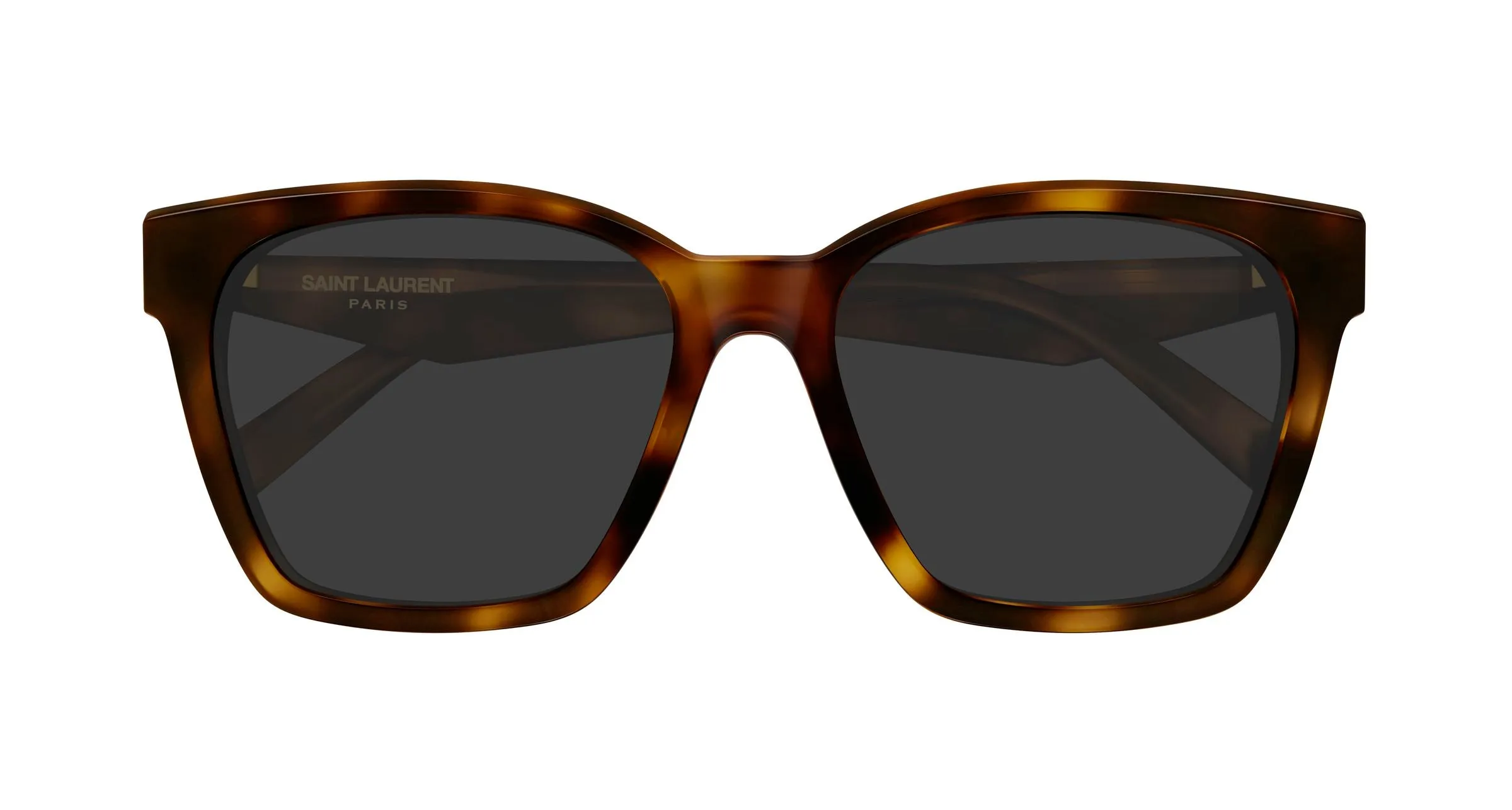 SAINT LAURENT SL M171/F 003 Occhiali da sole Acetato Havana Grigio Squadrata - immagine 2