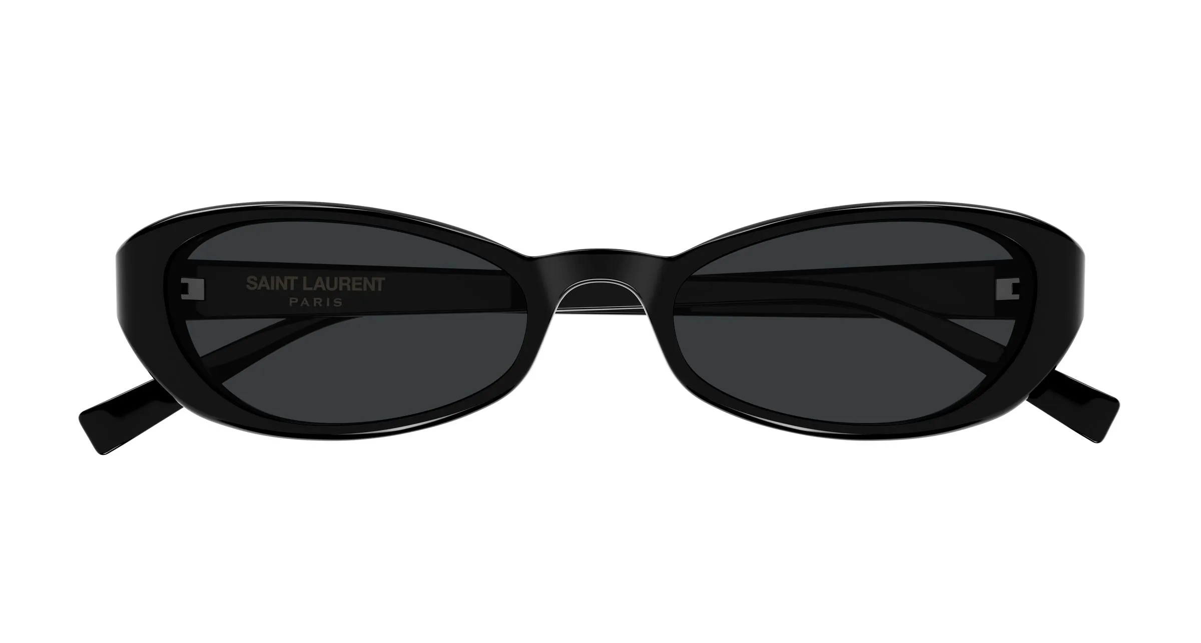 SAINT LAURENT SL 871 SUE 001 Occhiali da sole Acetato Nero Nero Rotonda - immagine 2