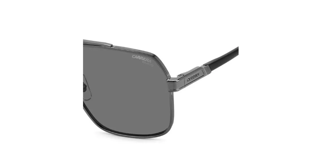 Carrera CARRERA 1055/S V81/M9 Occhiali da sole Metallo Canna di fucile Grigio Squadrata Polarizzata - immagine 4