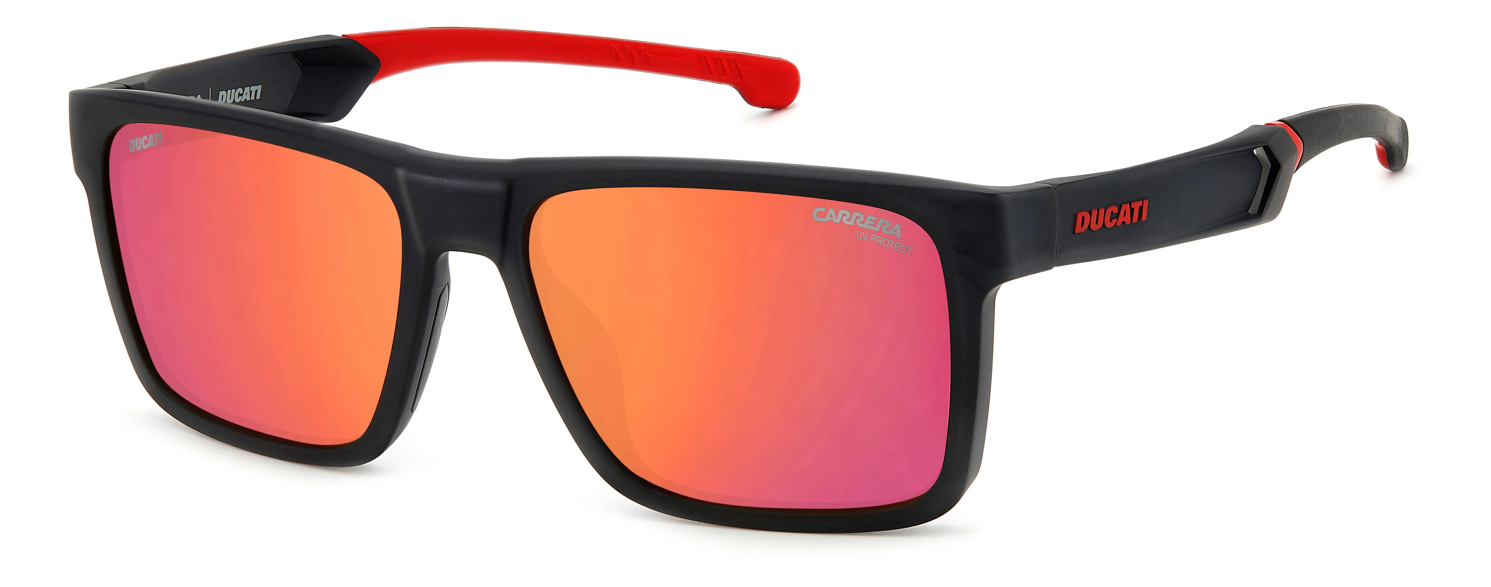 Carrera Ducati CARDUC 021/S OIT/UZ Occhiali da sole Plastica Nero/Rosso Rosso Squadrata Specchiate - immagine 1