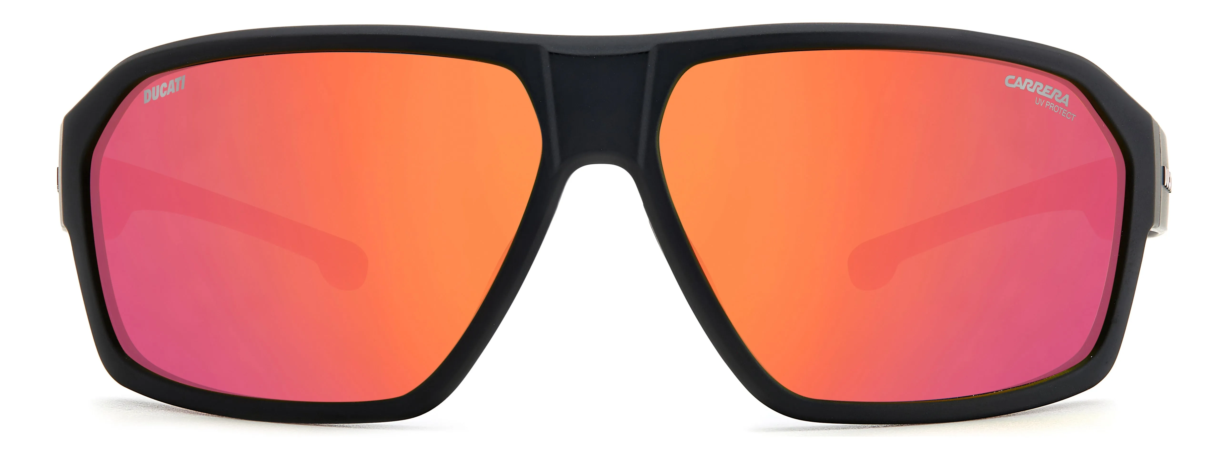 Carrera Ducati CARDUC 020/S OIT/UZ Occhiali da sole Plastica Nero/Rosso Arancione Squadrata Specchiate - immagine 3