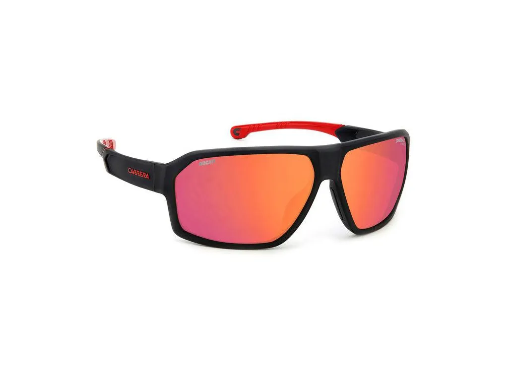 Carrera Ducati CARDUC 020/S OIT/UZ Occhiali da sole Plastica Nero/Rosso Arancione Squadrata Specchiate - immagine 4