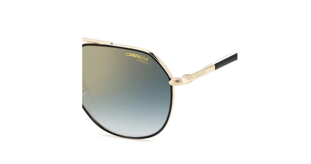 Carrera CARRERA 303/S 2M2/1V Occhiali da sole Metallo Oro Blu Geometrica Normale Sfumato - immagine 4
