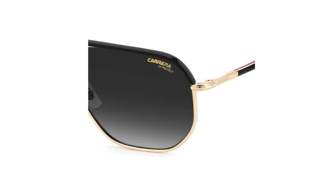 Carrera CARRERA 304/S W97/9O Occhiali da sole Acciaio Oro / Nero Grigio Geometrica Sfumato - immagine 4