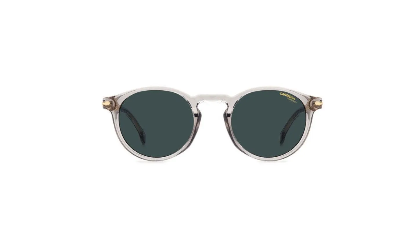 Carrera CARRERA 301/S KB7/KU Occhiali da sole Acetato Grigio Blu Rotonda - immagine 2