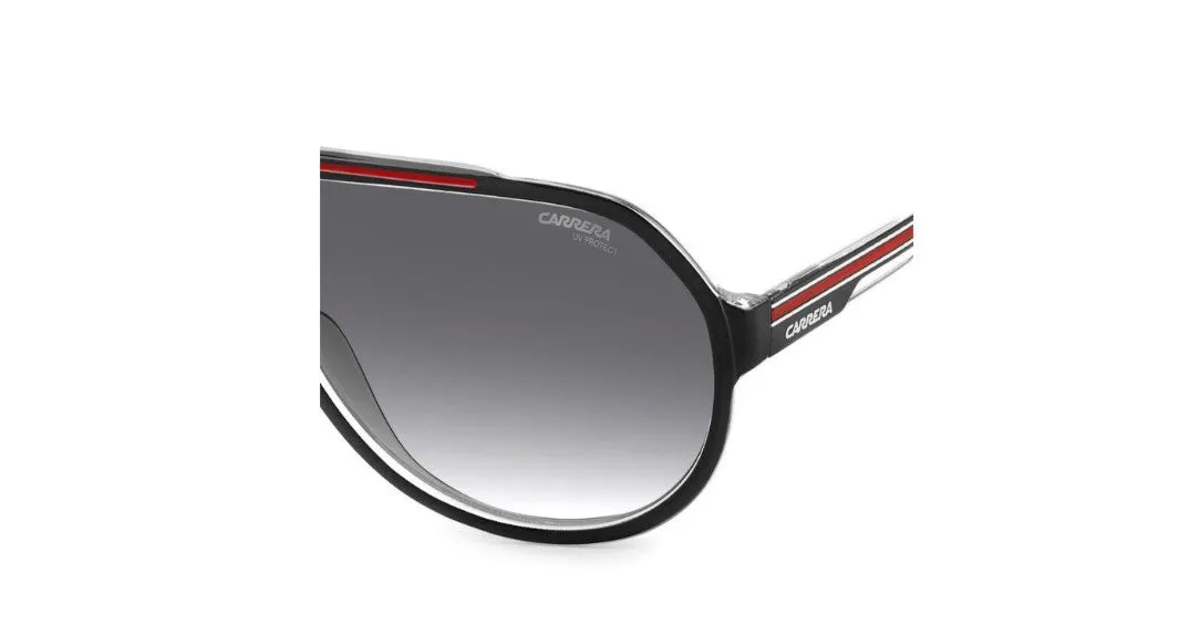 Carrera CARRERA 1057/S OIT/9O Occhiali da sole Plastica Nero/Rosso Grigio Pilot Sfumato - immagine 4