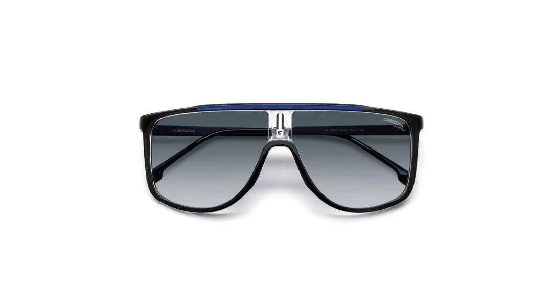 Carrera CARRERA 1056/S D51/08 Occhiali da sole Plastica Nero Blu Squadrata Sfumato - immagine 3