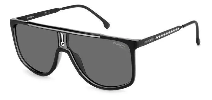 Carrera CARRERA 1056/S 08A/M9 Occhiali da sole Plastica Nero Grigio Squadrata Polarizzata - immagine 1