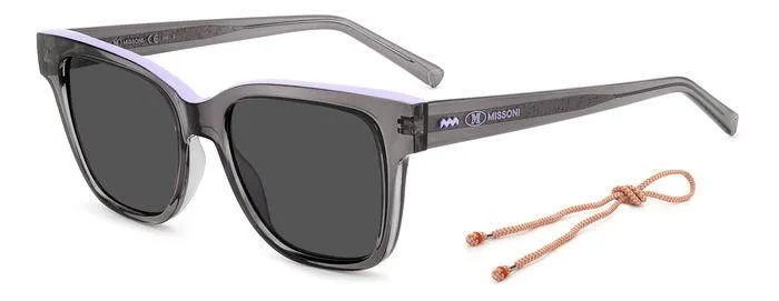 Missoni MMI 0133/S KB7/IR Occhiali da sole Bio Poliammide Grigio Grigio Squadrata Normale - immagine 1