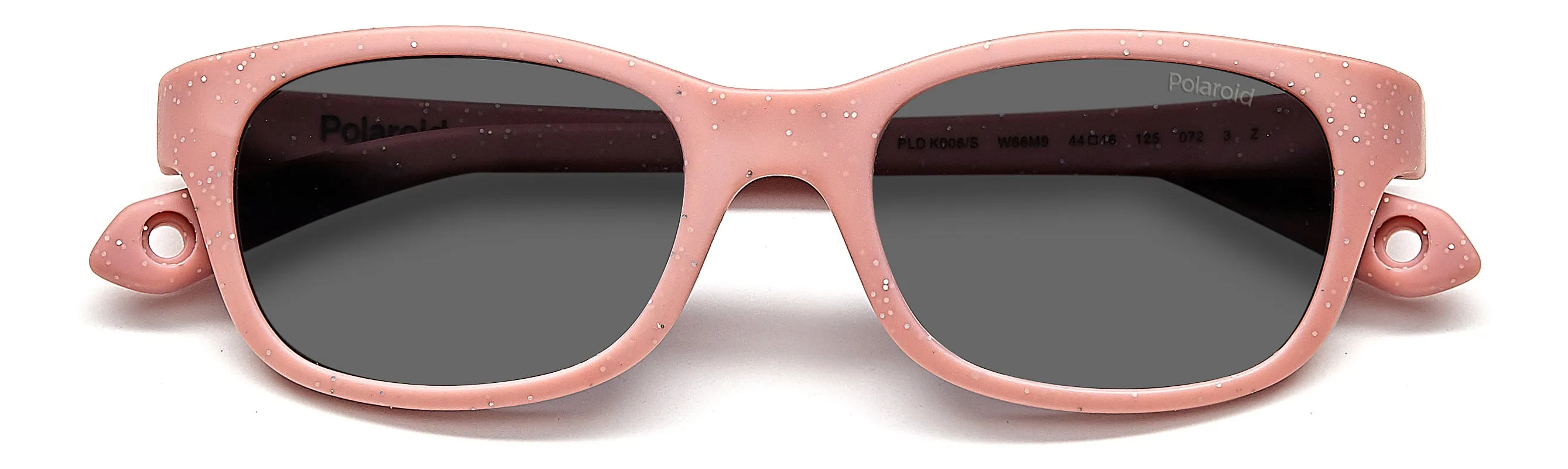 Polaroid PLD K006/S W66/M9 Occhiali da sole bambino Plastica Rosa Grigio Squadrata Polarizzata - immagine 3