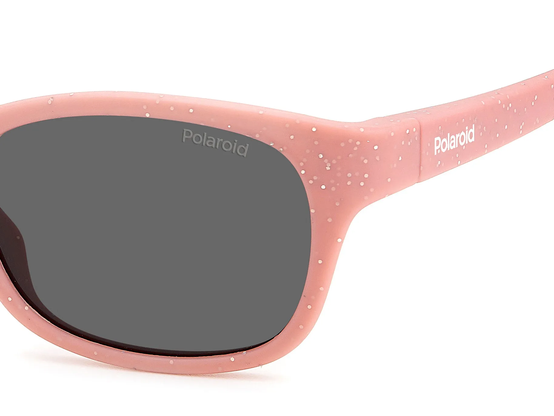 Polaroid PLD K006/S W66/M9 Occhiali da sole bambino Plastica Rosa Grigio Squadrata Polarizzata - immagine 4