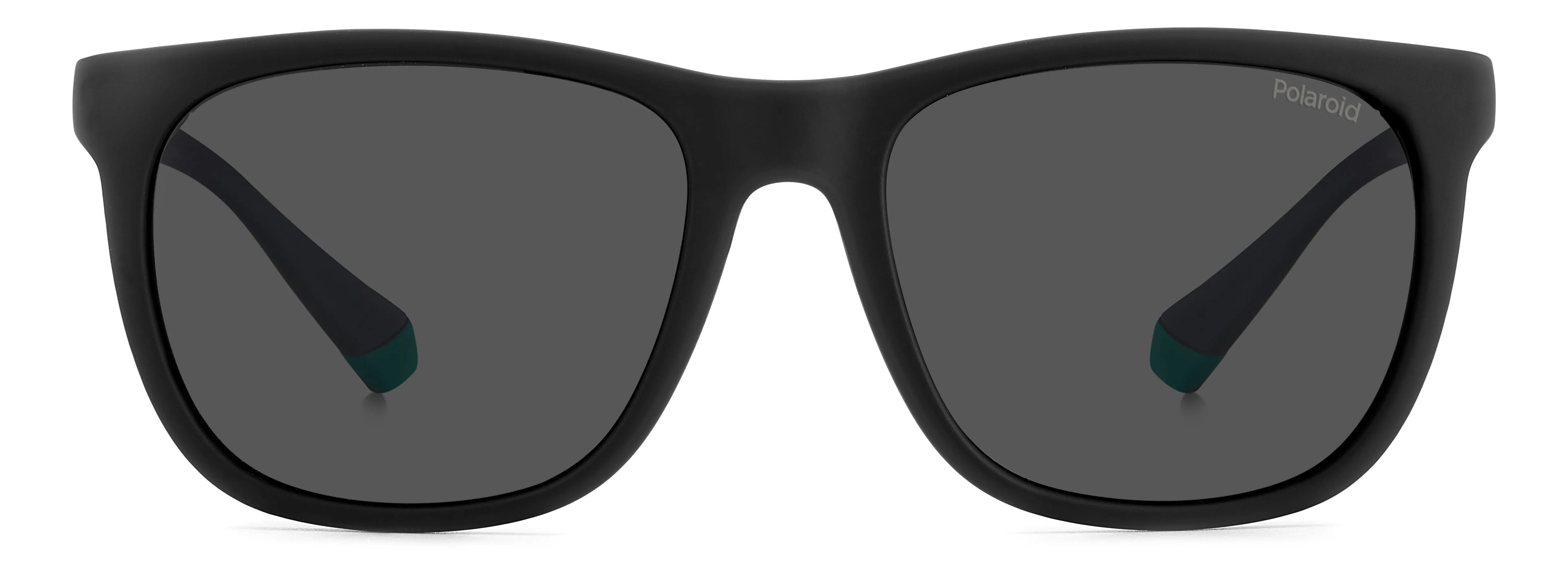 Polaroid PLD 2140/S 3OL/M9 Occhiali da sole Plastica Nero-opaco Grigio Squadrata Polarizzata - immagine 2