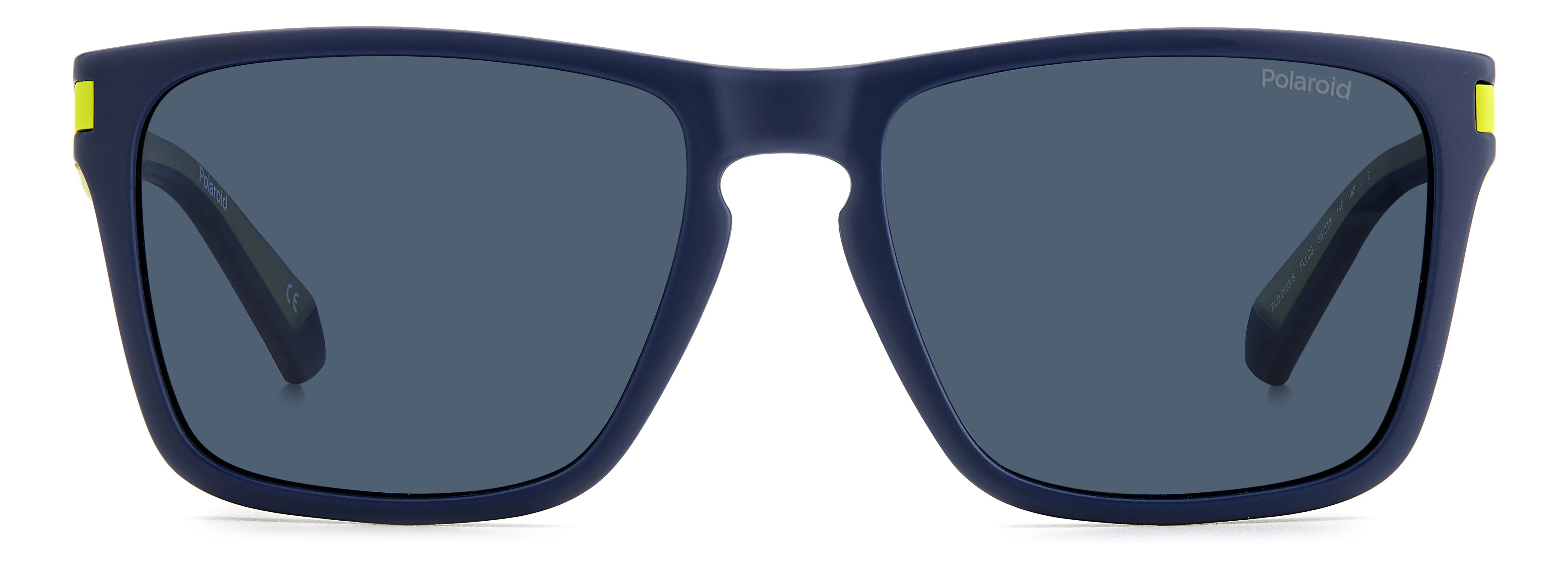 Polaroid PLD 2139/S FLL/C3 Occhiali da sole Plastica Blu opaco Blu Squadrata Polarizzata - immagine 2