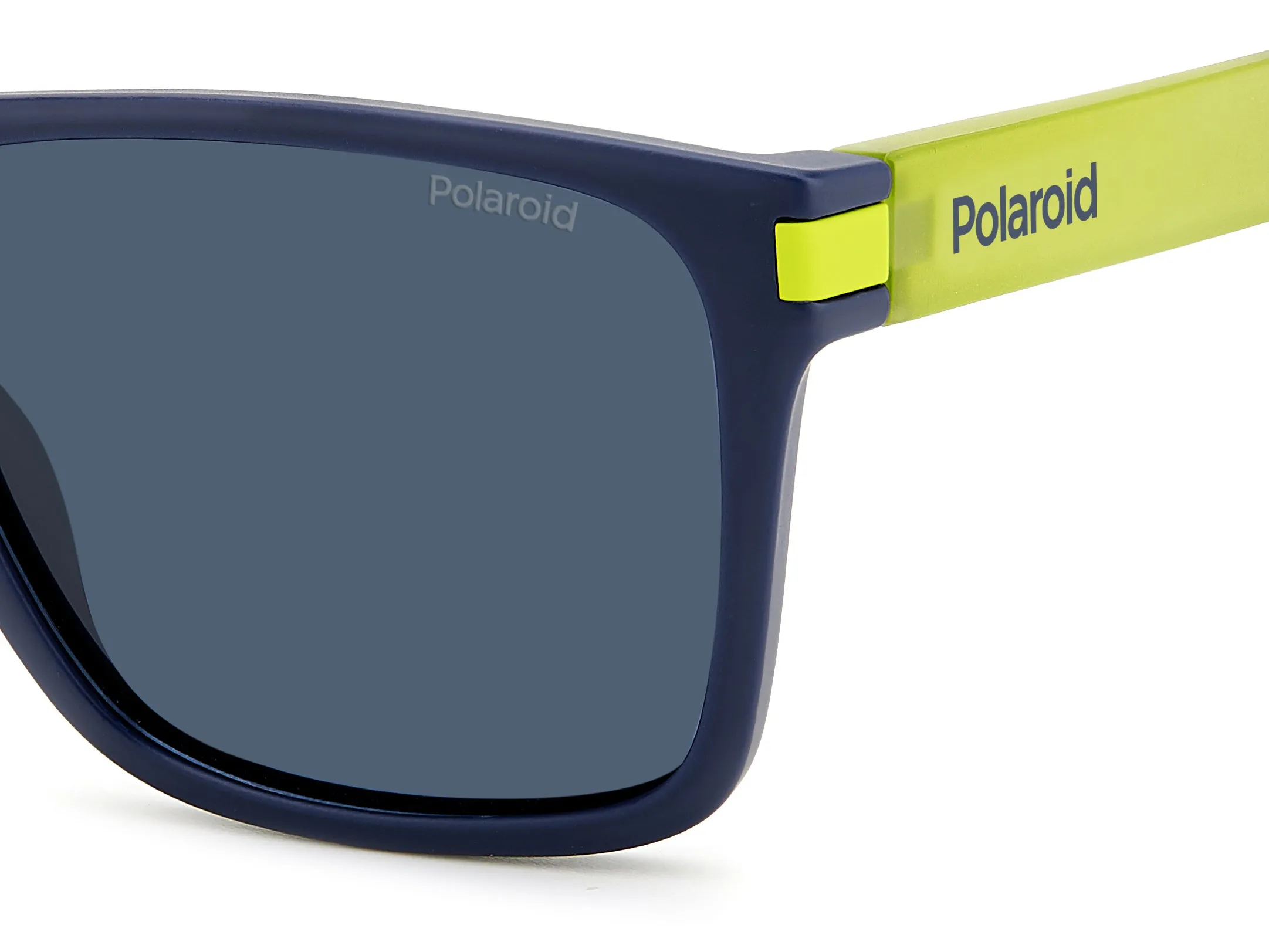 Polaroid PLD 2139/S FLL/C3 Occhiali da sole Plastica Blu opaco Blu Squadrata Polarizzata - immagine 4