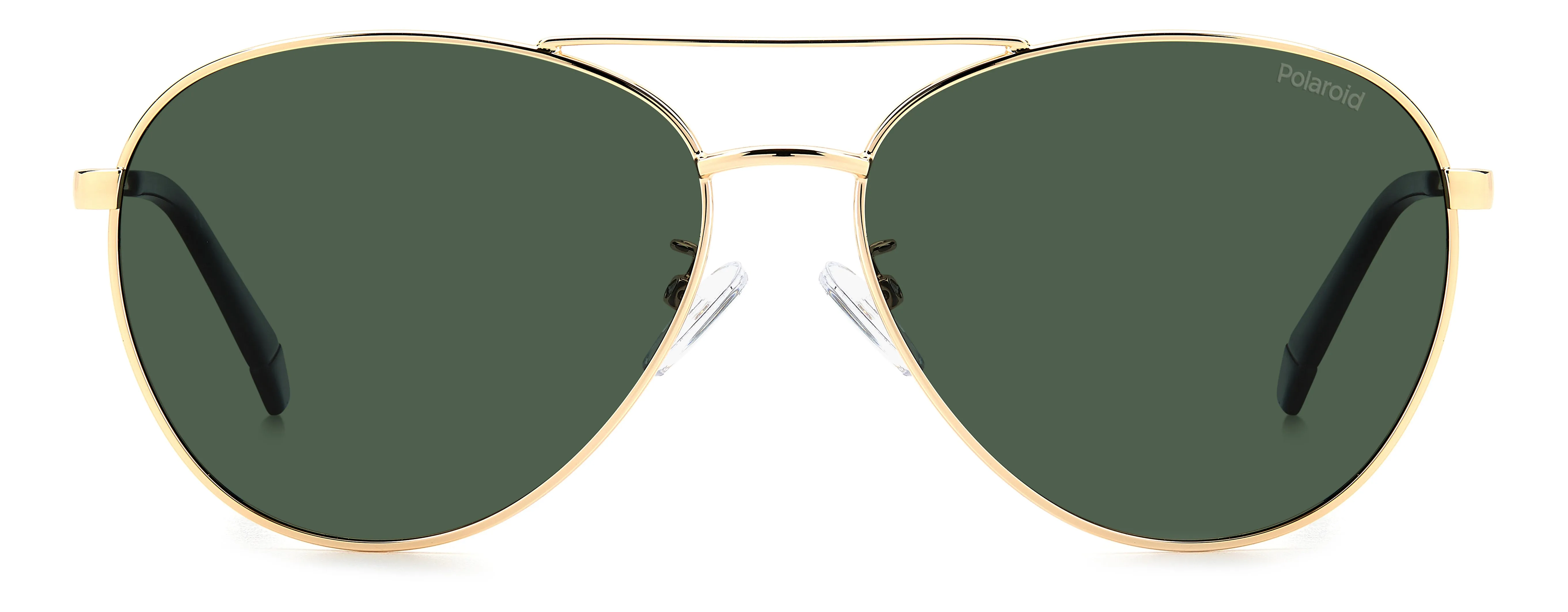 Polaroid PLD 4142/G/S/X PEF/UC Occhiali da sole Metallo Oro verde Verde Pilot Polarizzata - immagine 2