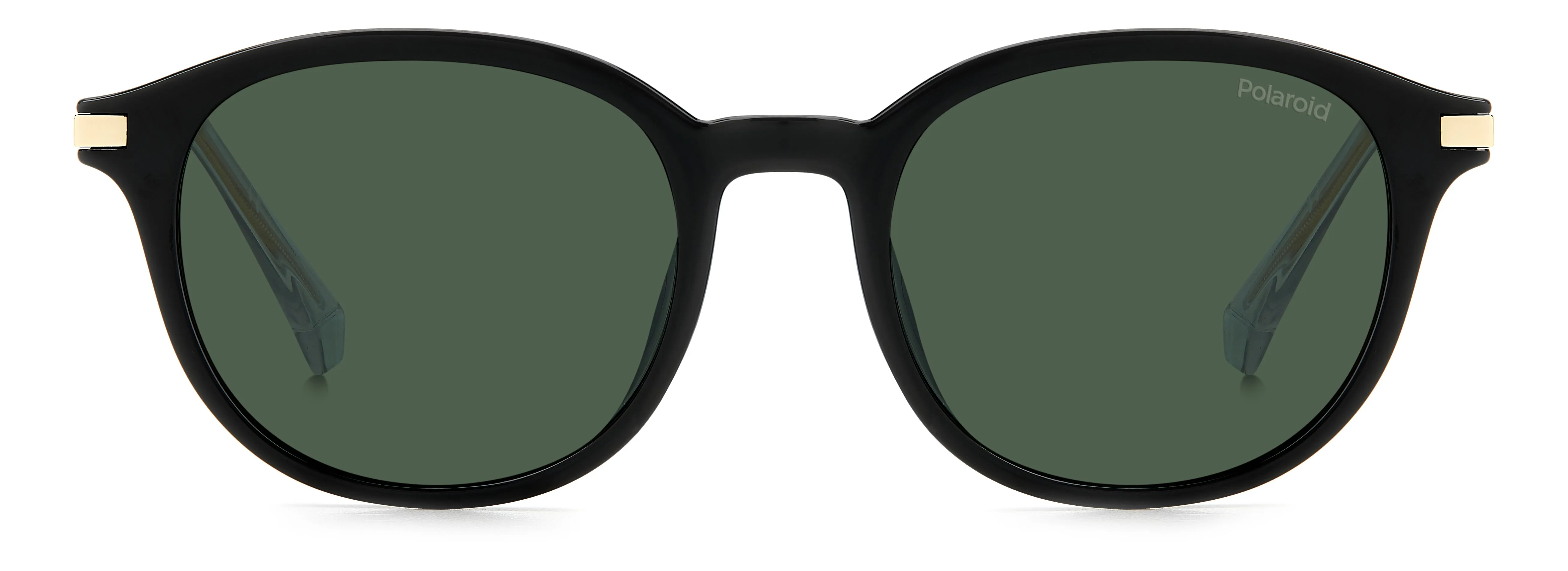 Polaroid PLD 4148/G/S/X 7ZJ/UC Occhiali da sole Plastica Nero/Verde Verde Rotonda Polarizzata - immagine 2
