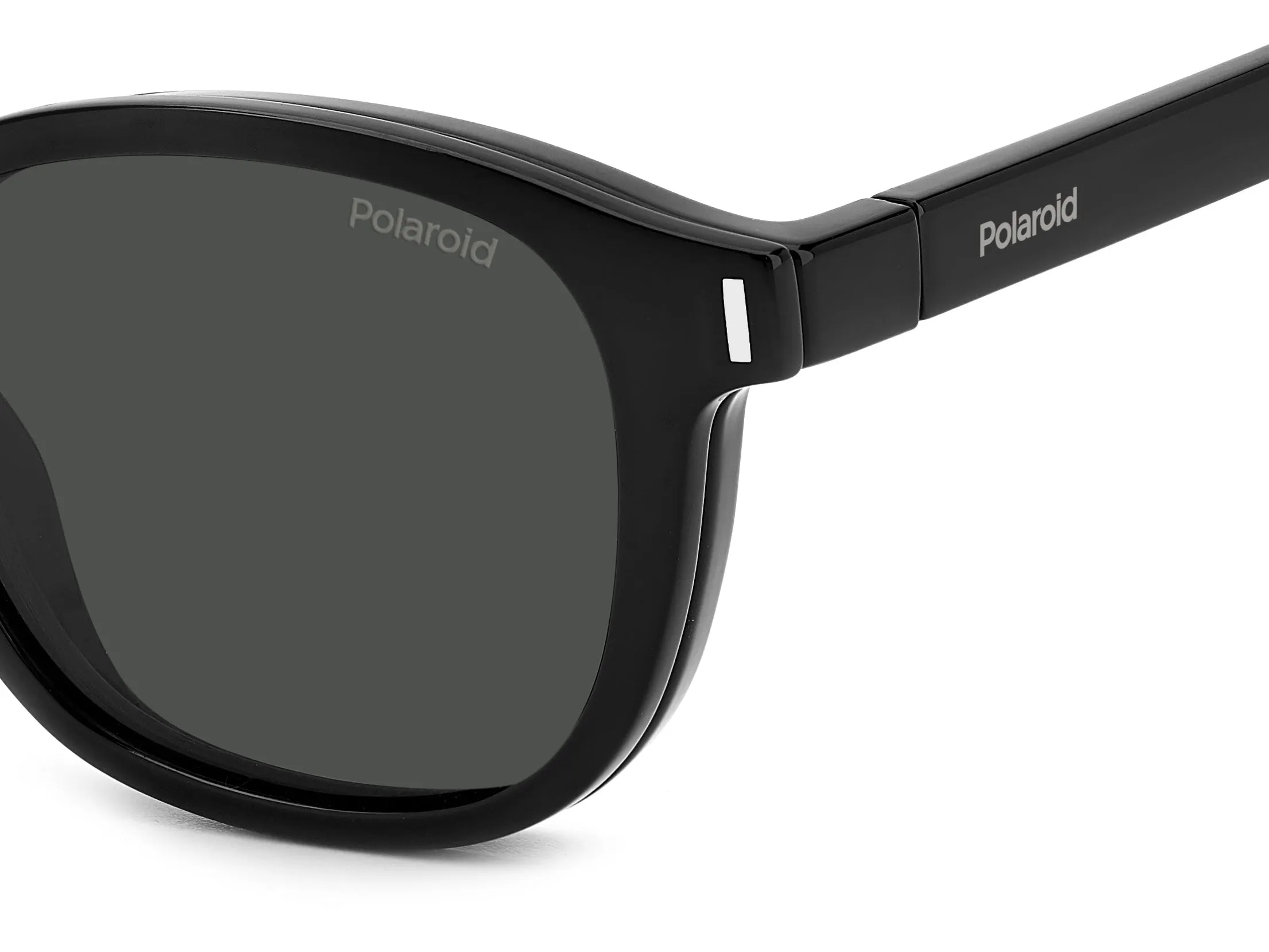 Polaroid PLD 6203/CS 807/M9 Occhiali da sole Plastica Nero Grigio Squadrata Polarizzata - immagine 4