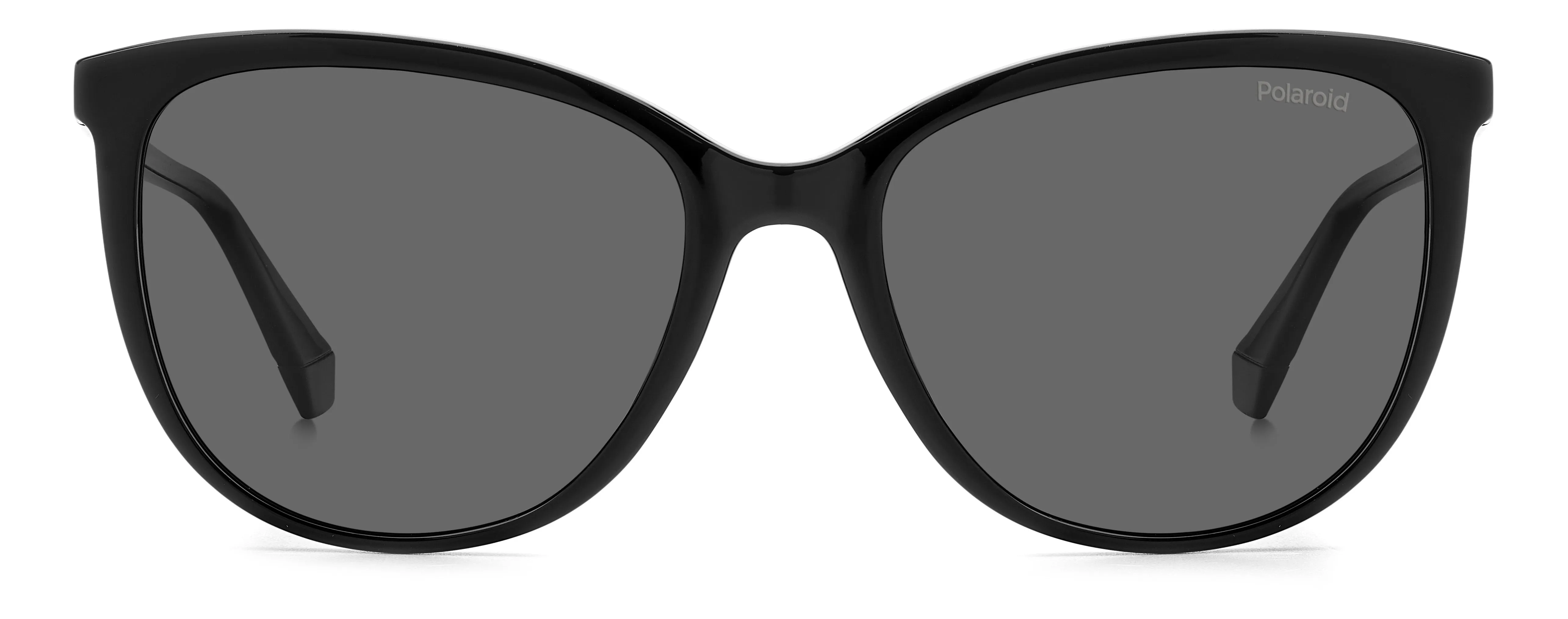 Polaroid PLD 4138/S 807/M9 Occhiali da sole Plastica Nero Grigio Cat Eye Polarizzata - immagine 2